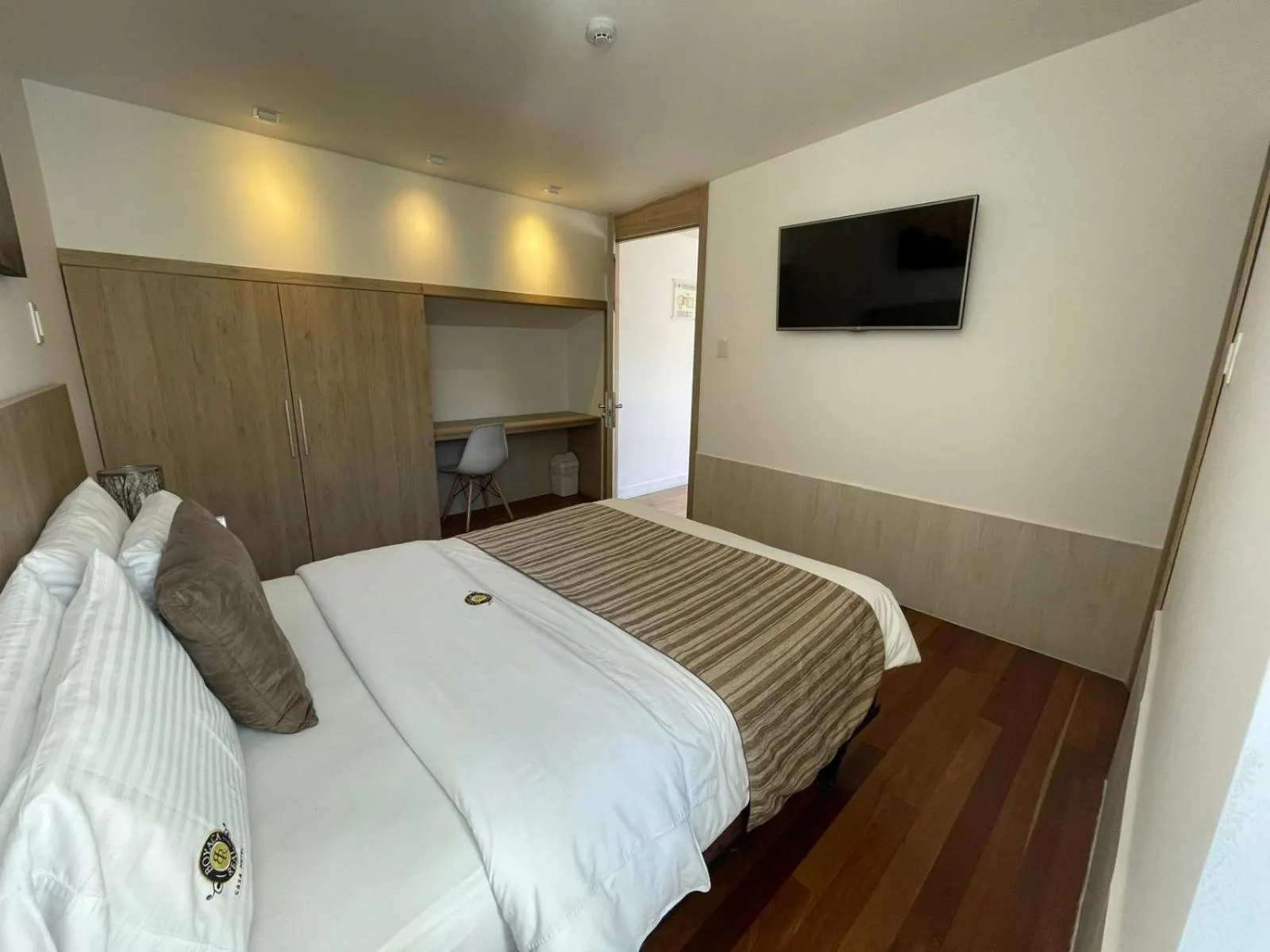 Bed in Casa Hotel Boyaca Real