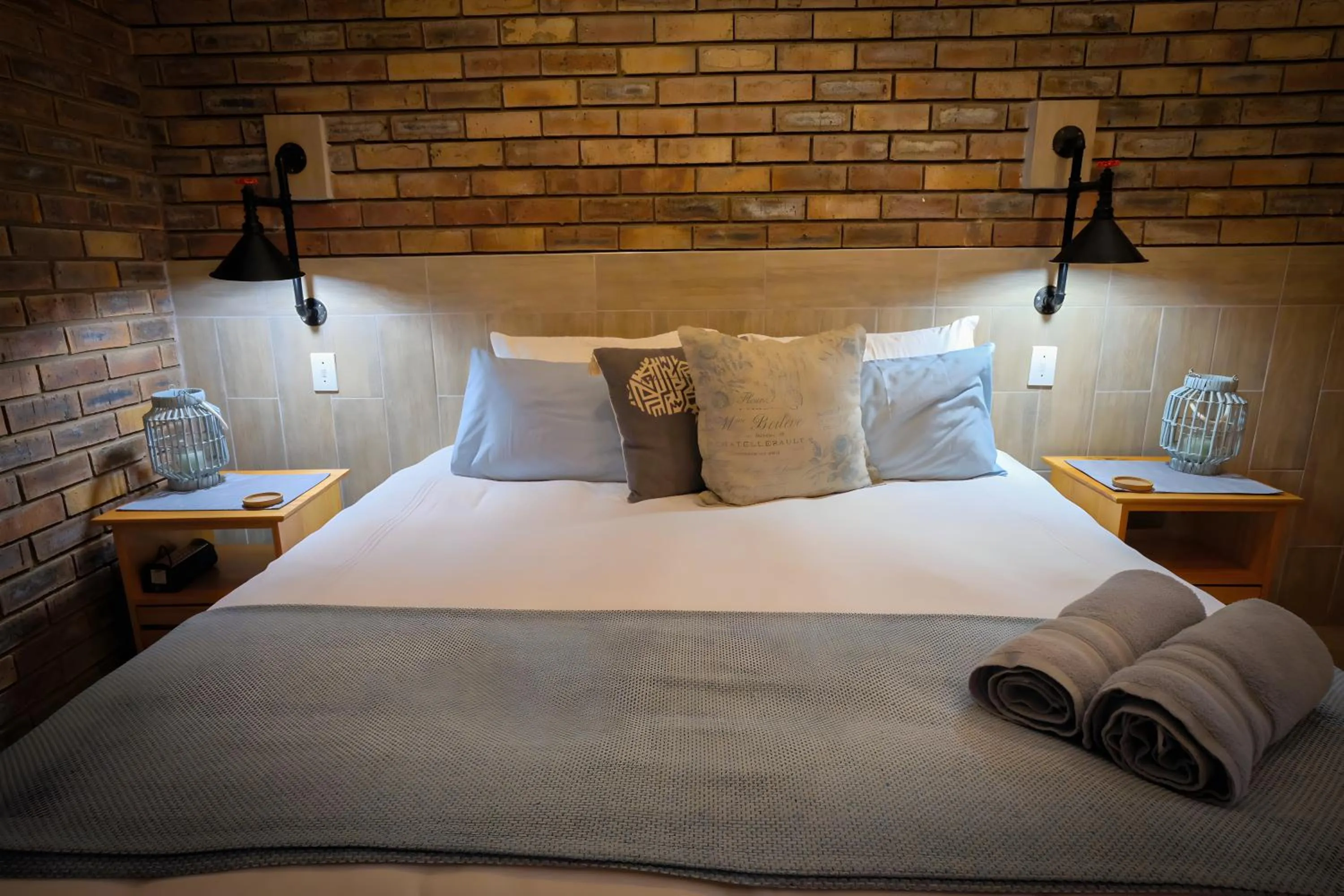 Bed in St Lucia Livingston Lodge