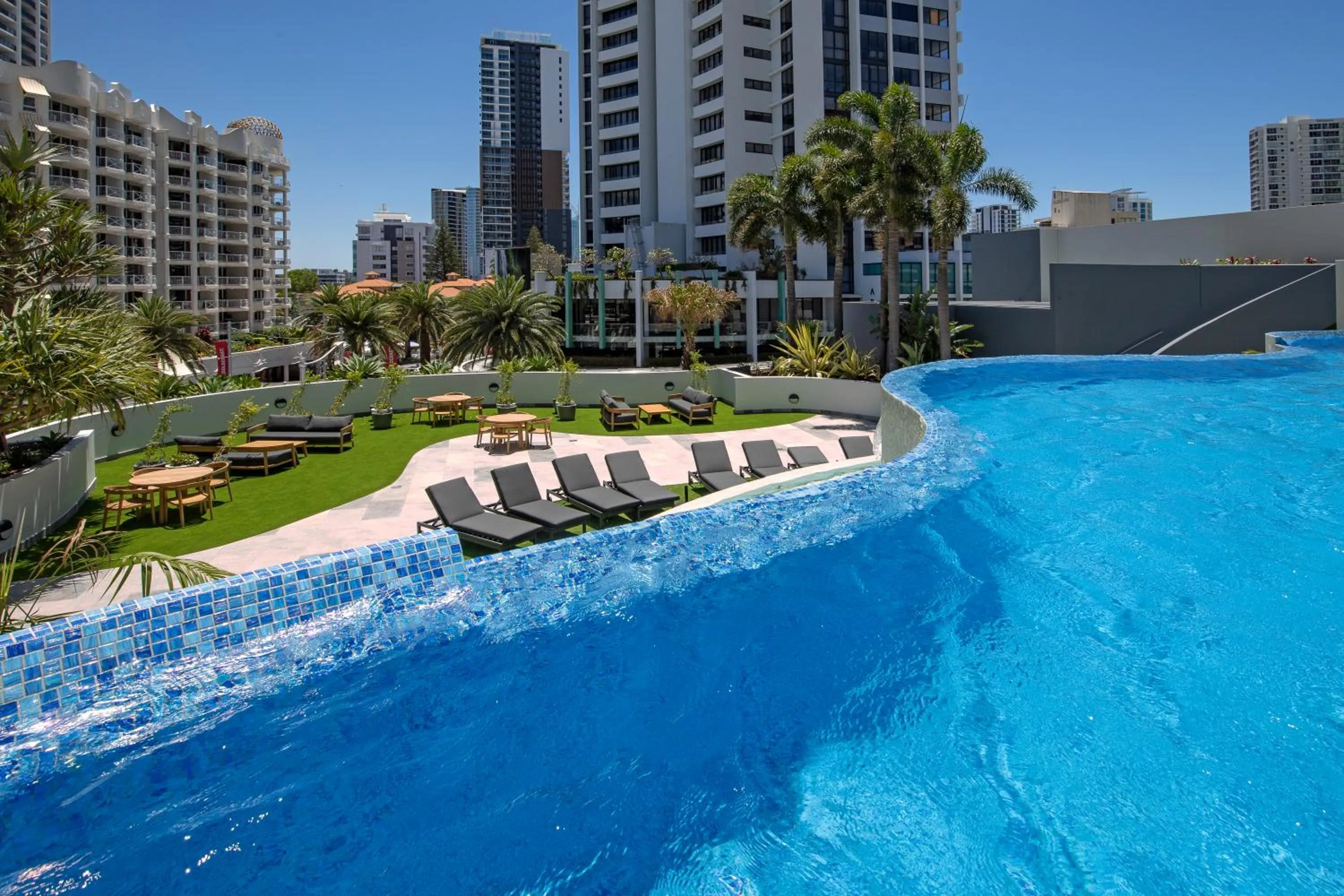 Swimming pool in The Wave Resort