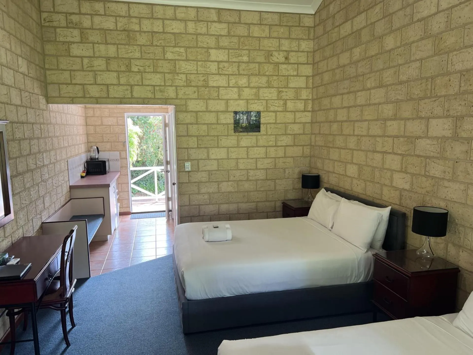 Bedroom, Bed in Karri Forest Motel