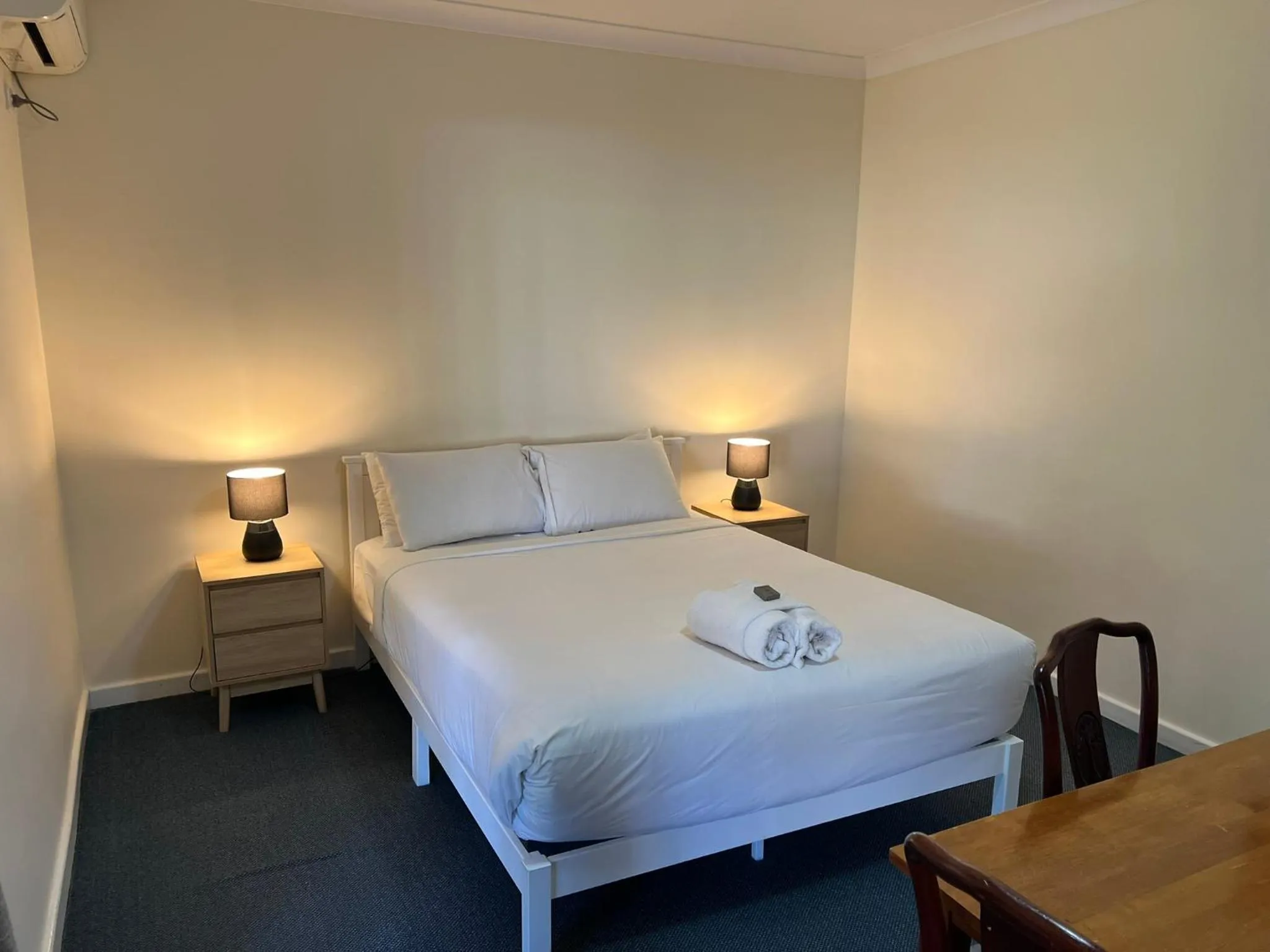 Bed in Karri Forest Motel