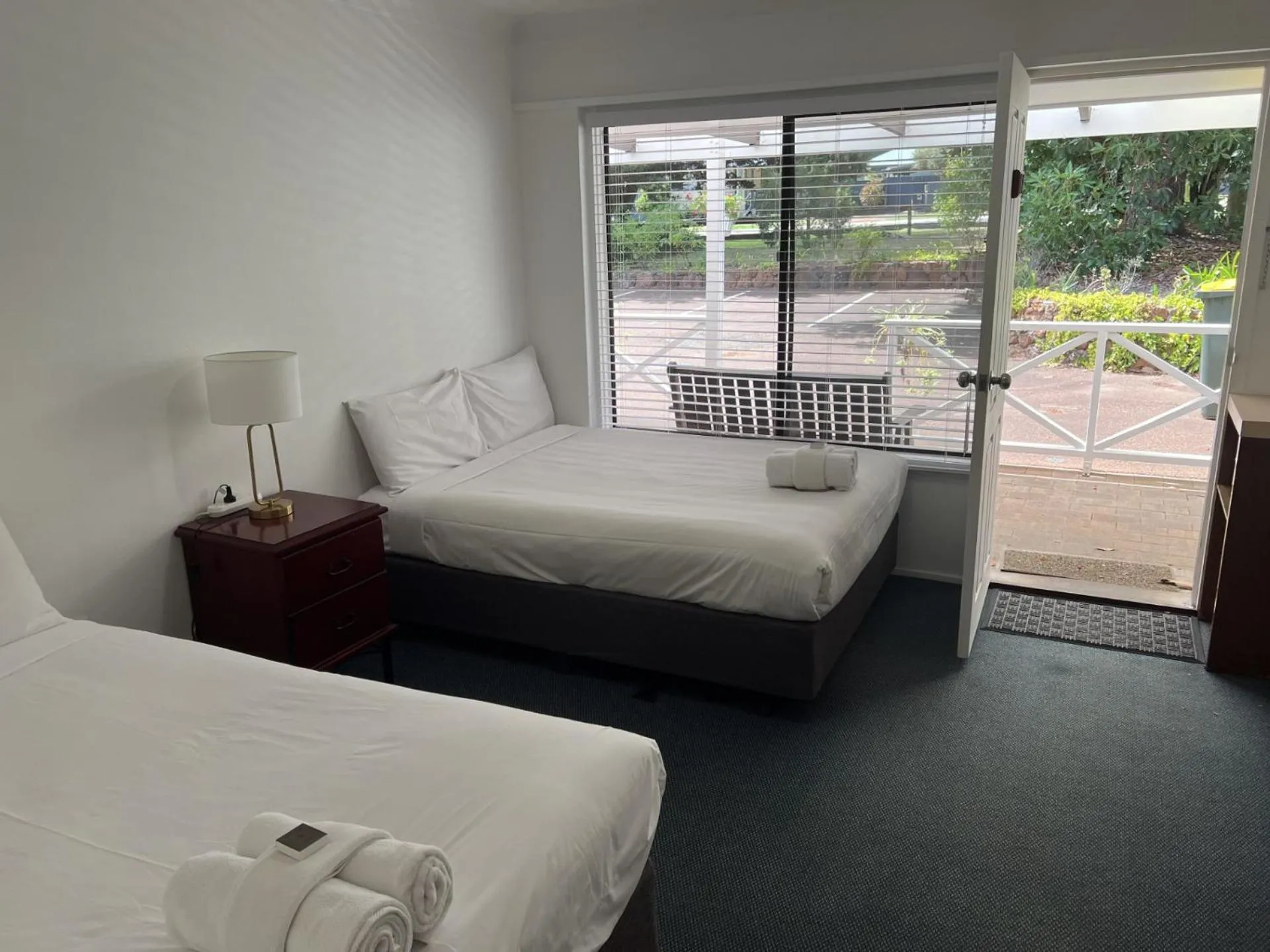 Bed in Karri Forest Motel