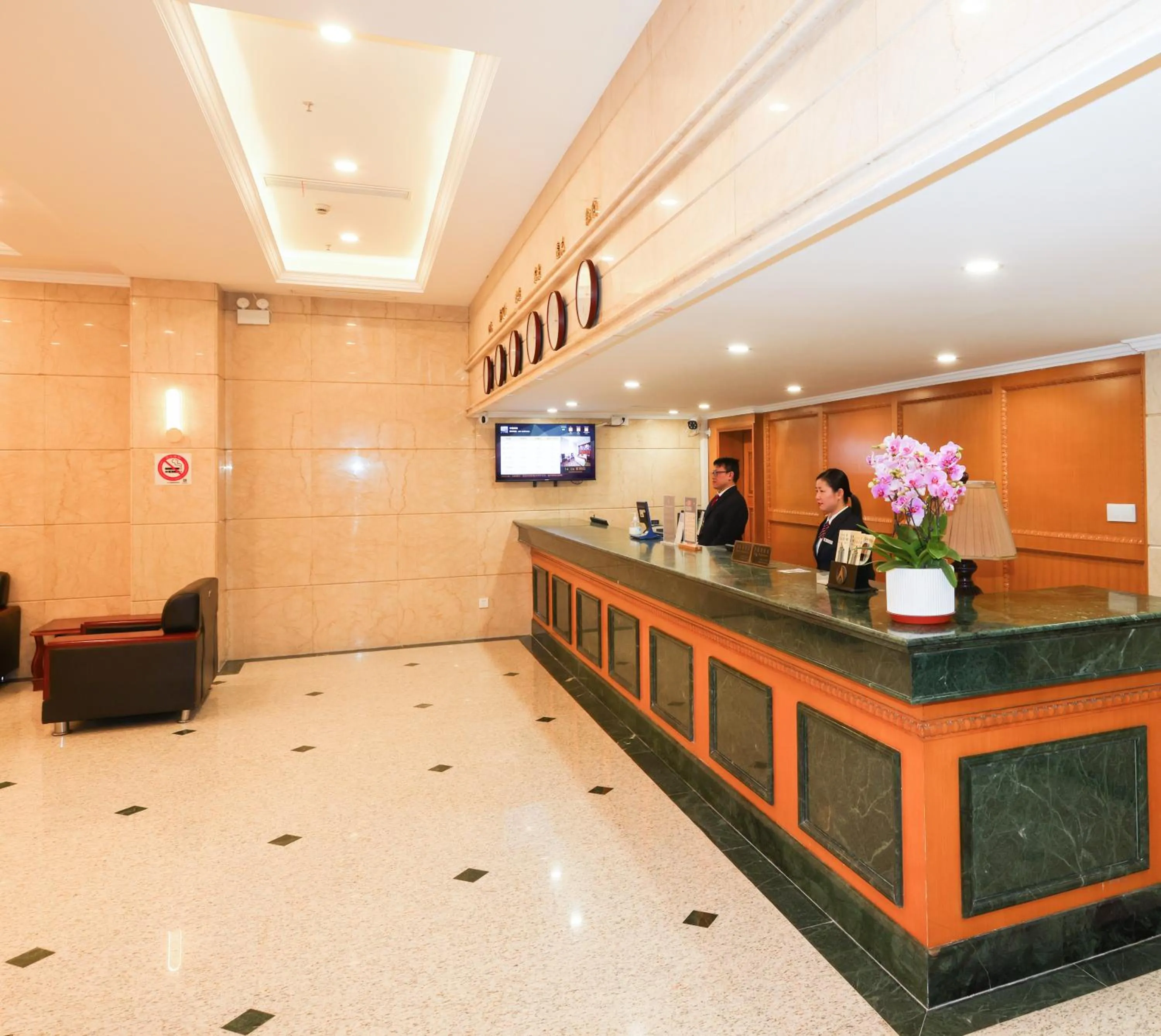 Property building in Shanghai YUHANG Hotel