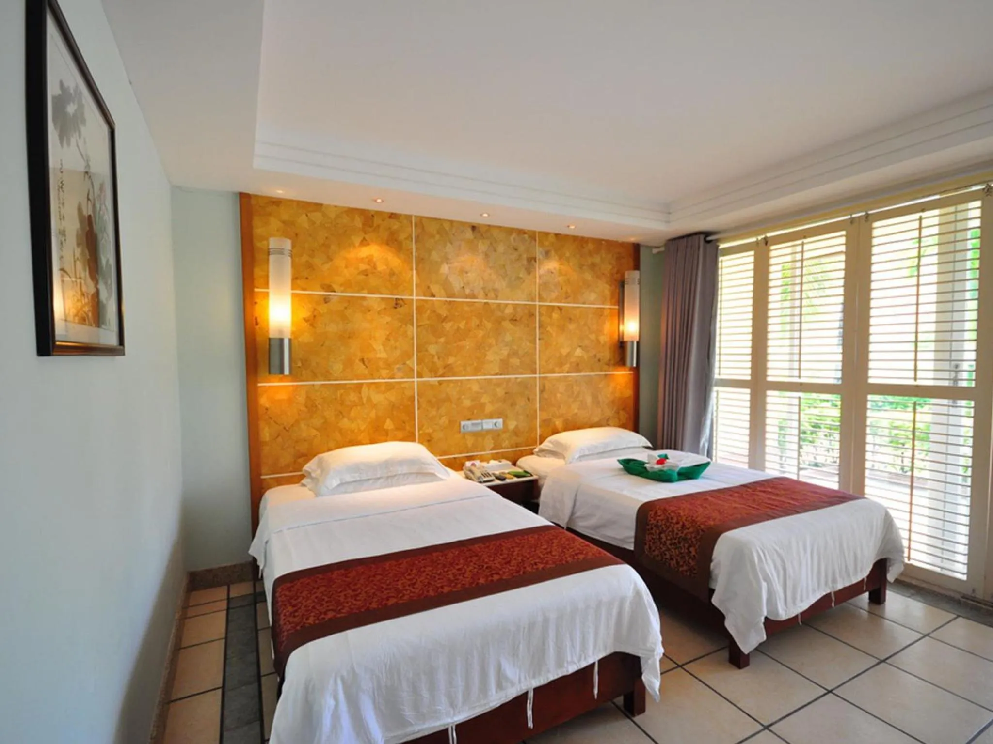 Bedroom, Bed in Palm Beach Resort & Spa