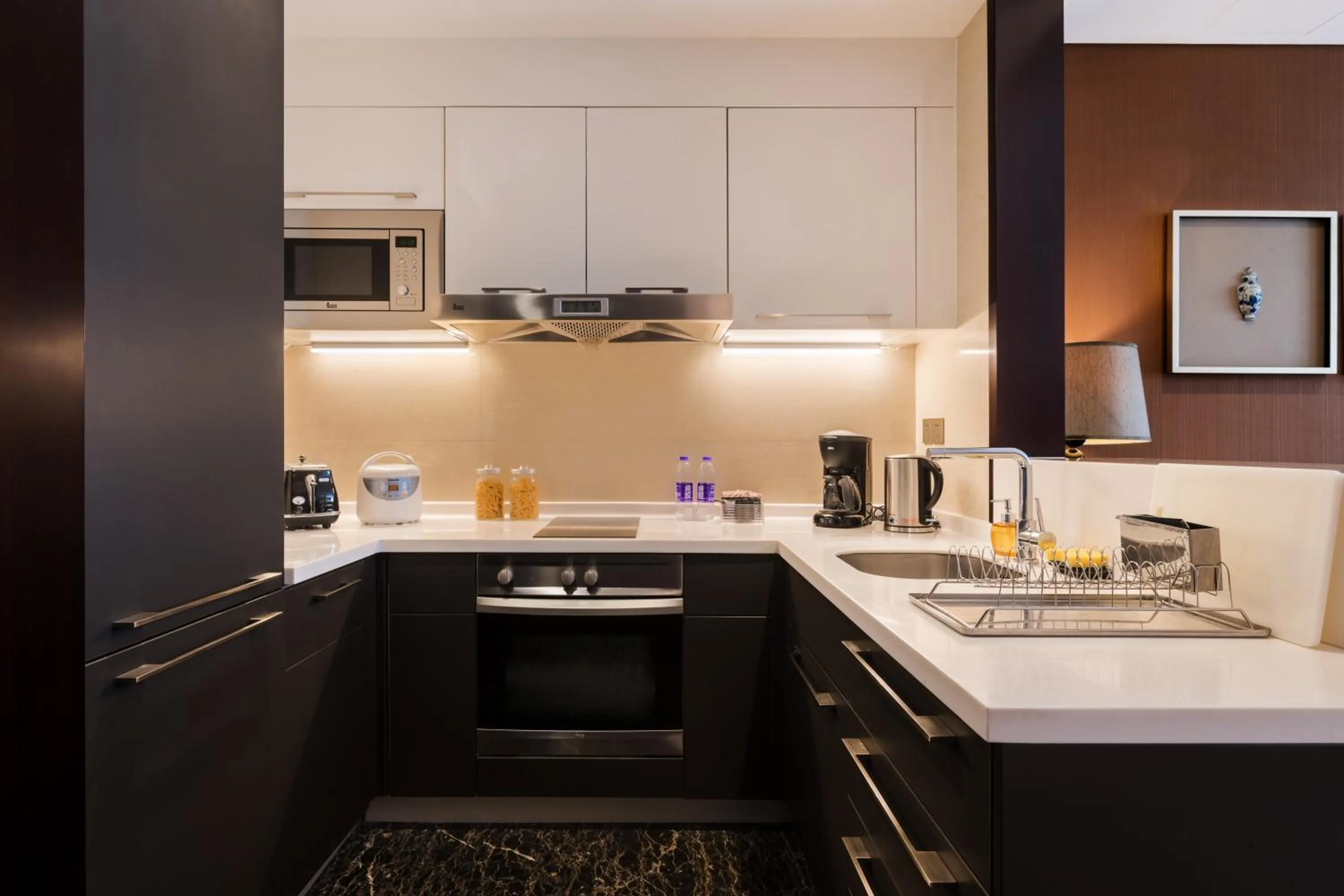 kitchen in Oakwood Premier Guangzhou