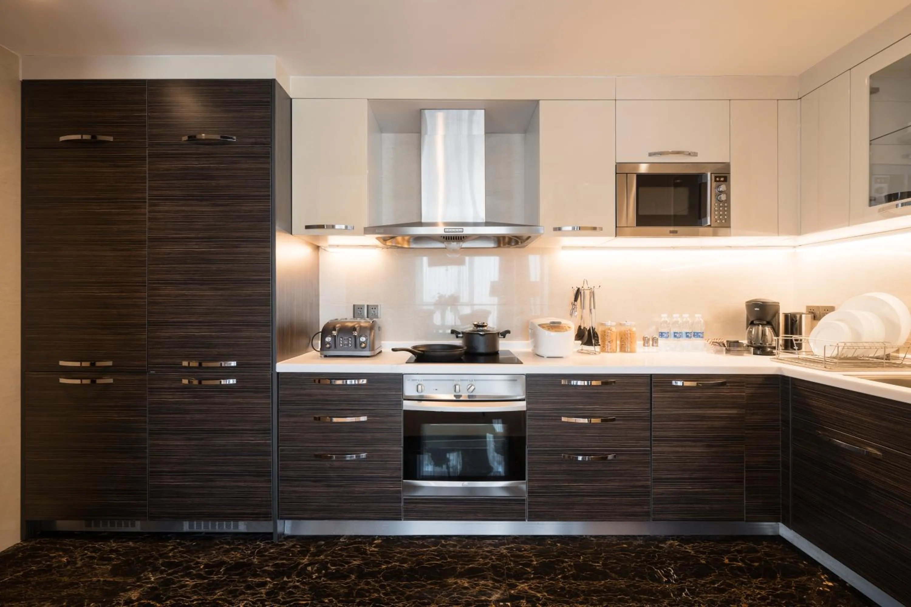 kitchen in Oakwood Premier Guangzhou