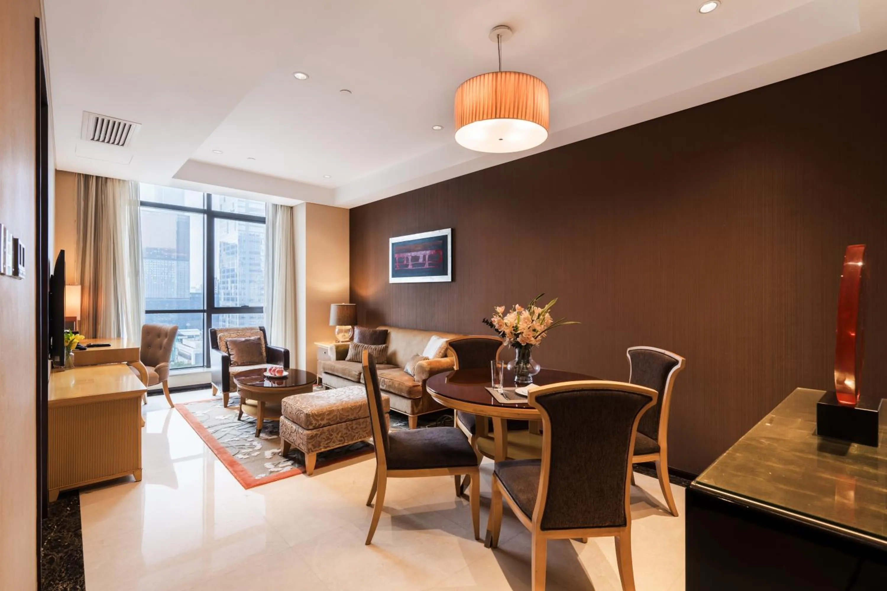 Living room in Oakwood Premier Guangzhou