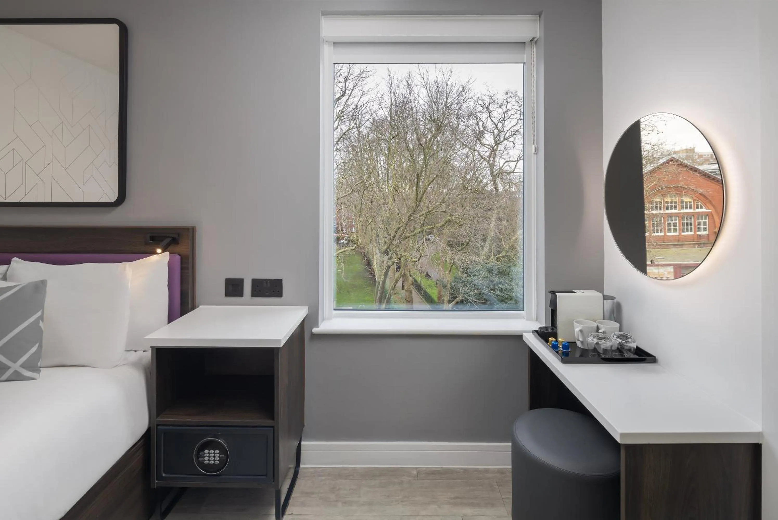 Bedroom, Bed in Four Points Flex by Sheraton London Shoreditch East