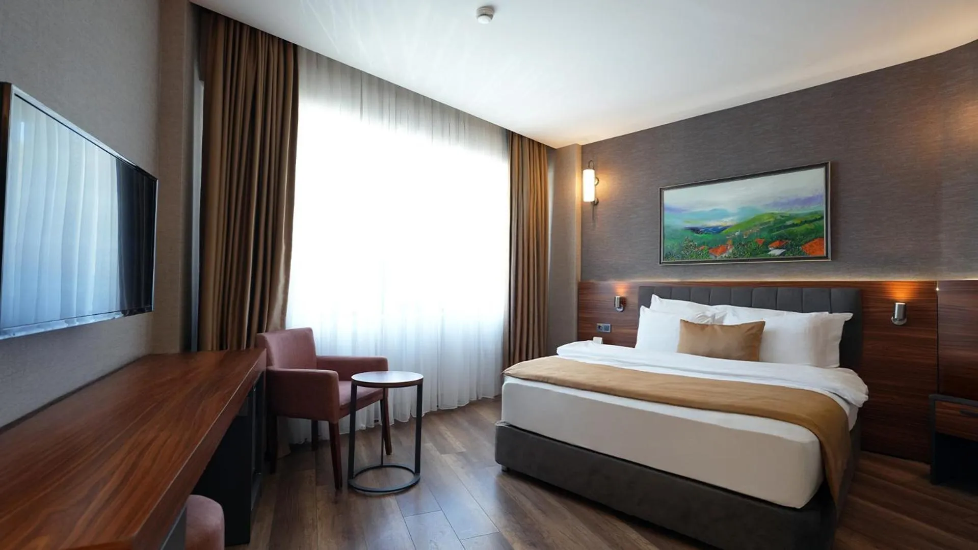 Bed in Hilas Thermal Resort Spa & Aquapark