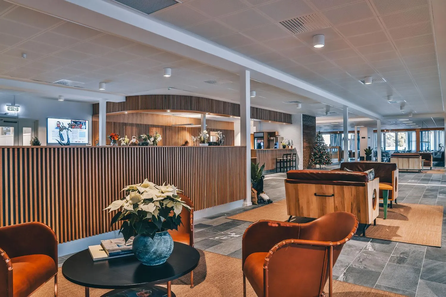 Lobby or reception in Ädelfors Hotell & Konferens