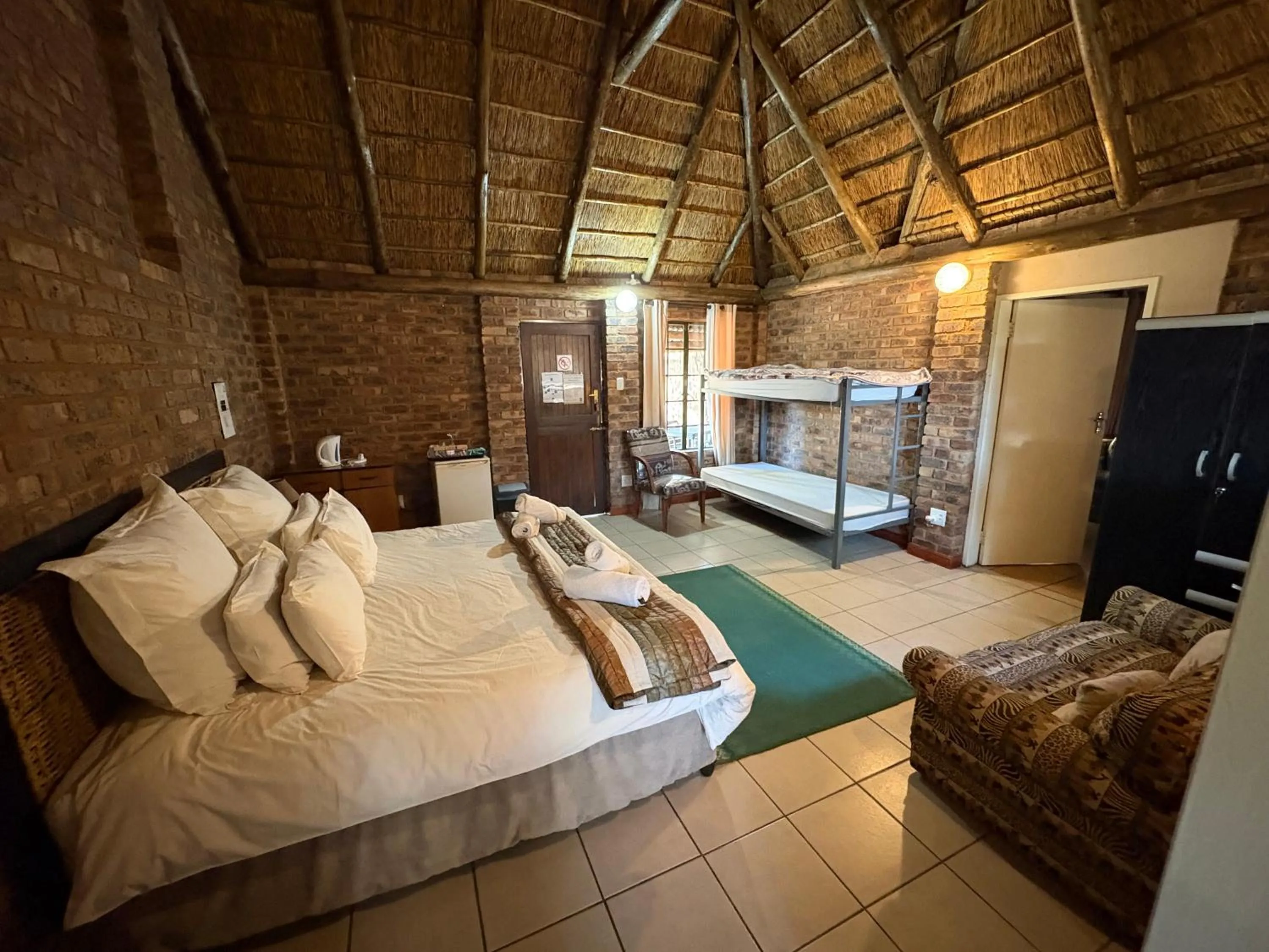 Bed in Roaring Sky Base Camp