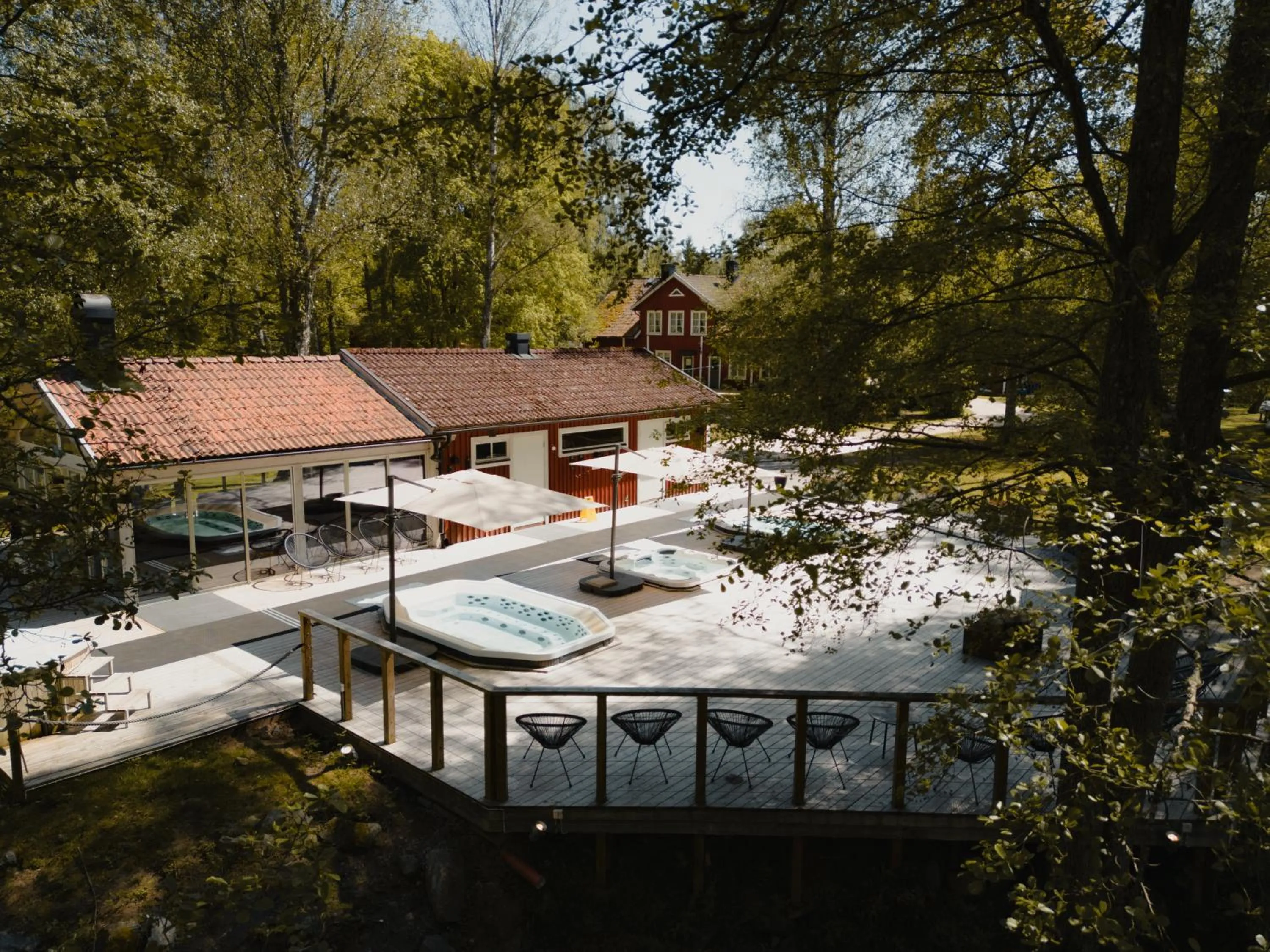 Spa and wellness centre/facilities in STF Korrö Gårdshotell - B&B