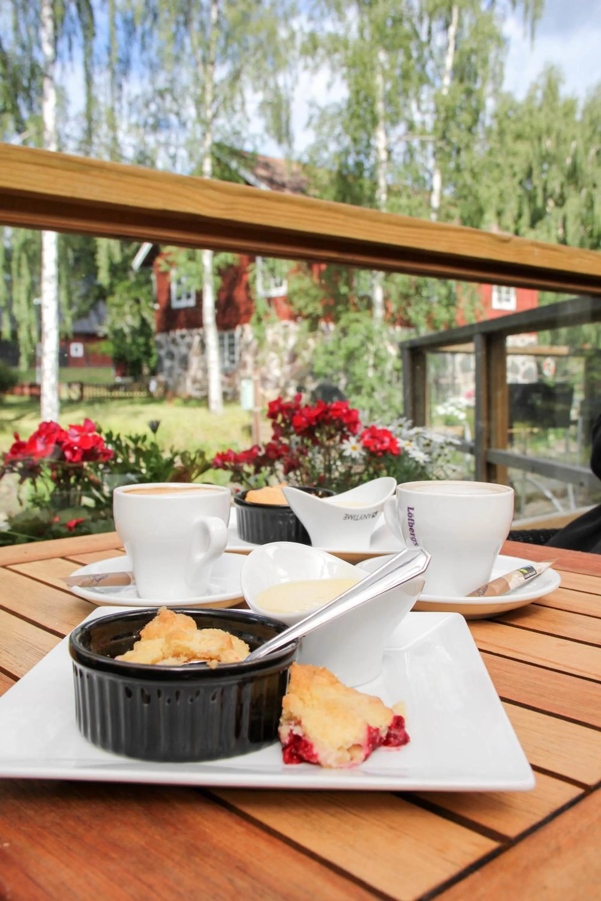 Food in STF Korrö Gårdshotell - B&B