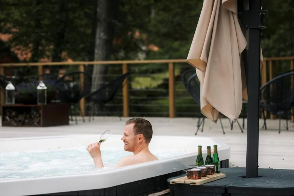 Spa and wellness centre/facilities in STF Korrö Gårdshotell - B&B