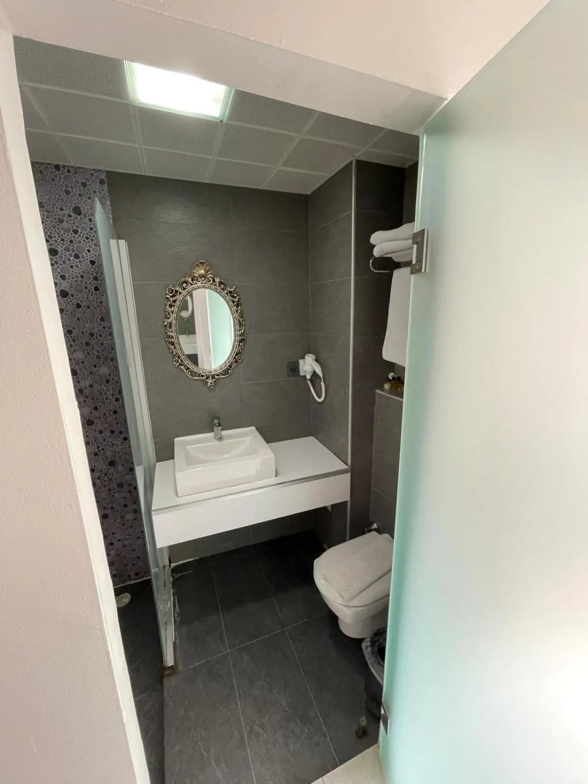 Shower in Cle Beach Boutique Hotel