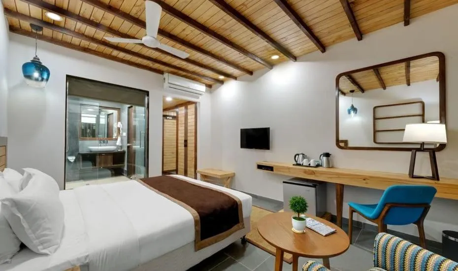 Bed in The Fern Leo Beach Resort , Madhavpur