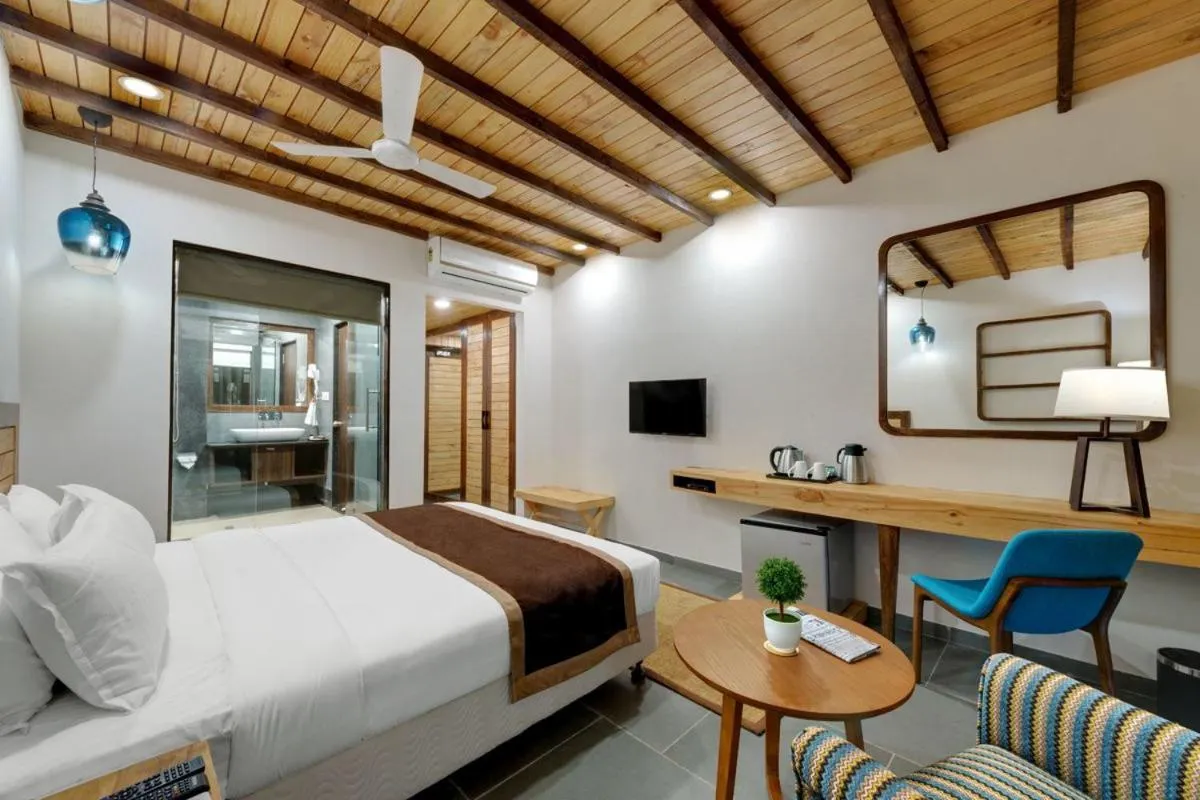 Bed in The Fern Leo Beach Resort , Madhavpur