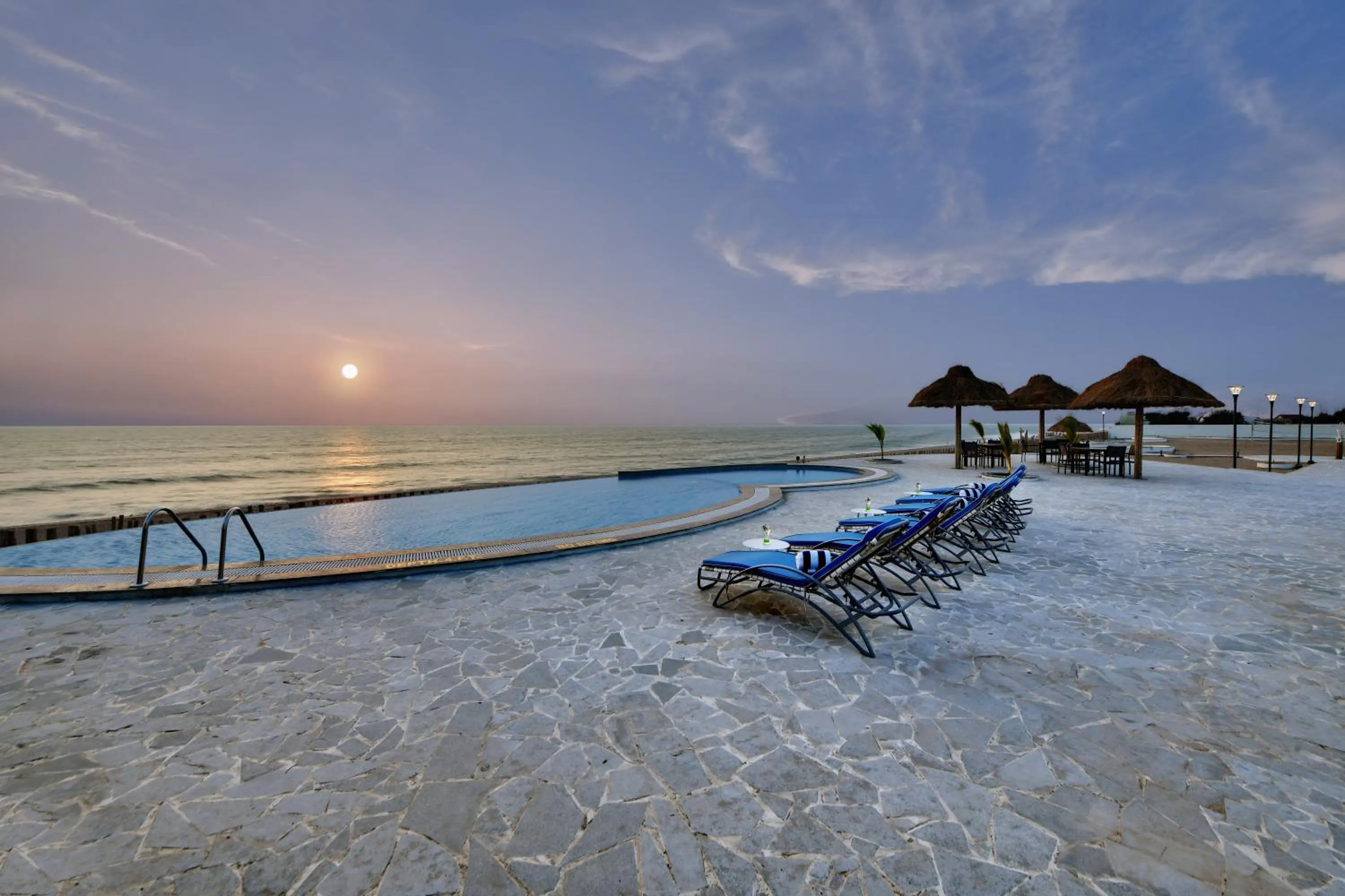 Swimming pool in The Fern Leo Beach Resort , Madhavpur