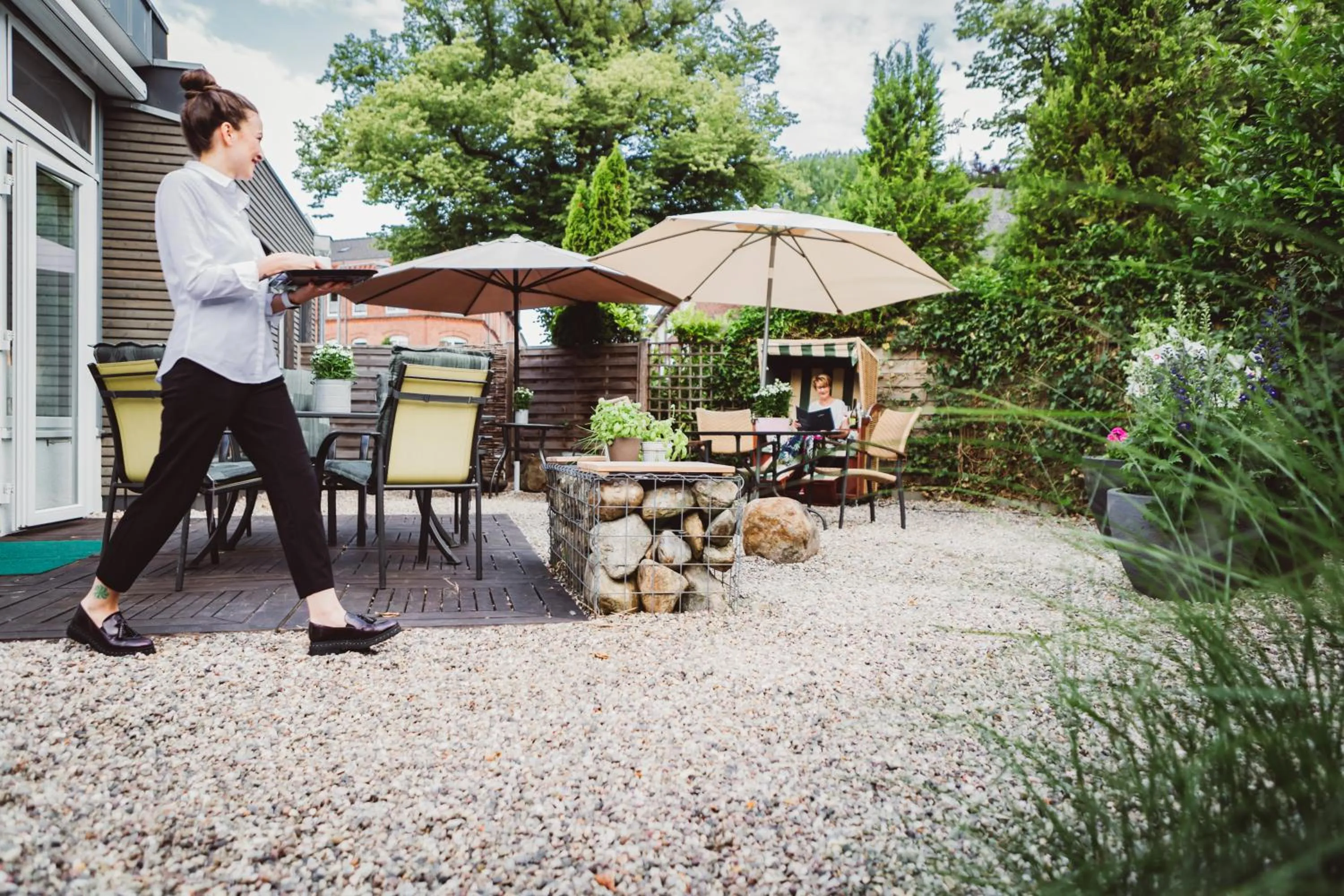 Balcony/Terrace in Hotel Hildebrandt's