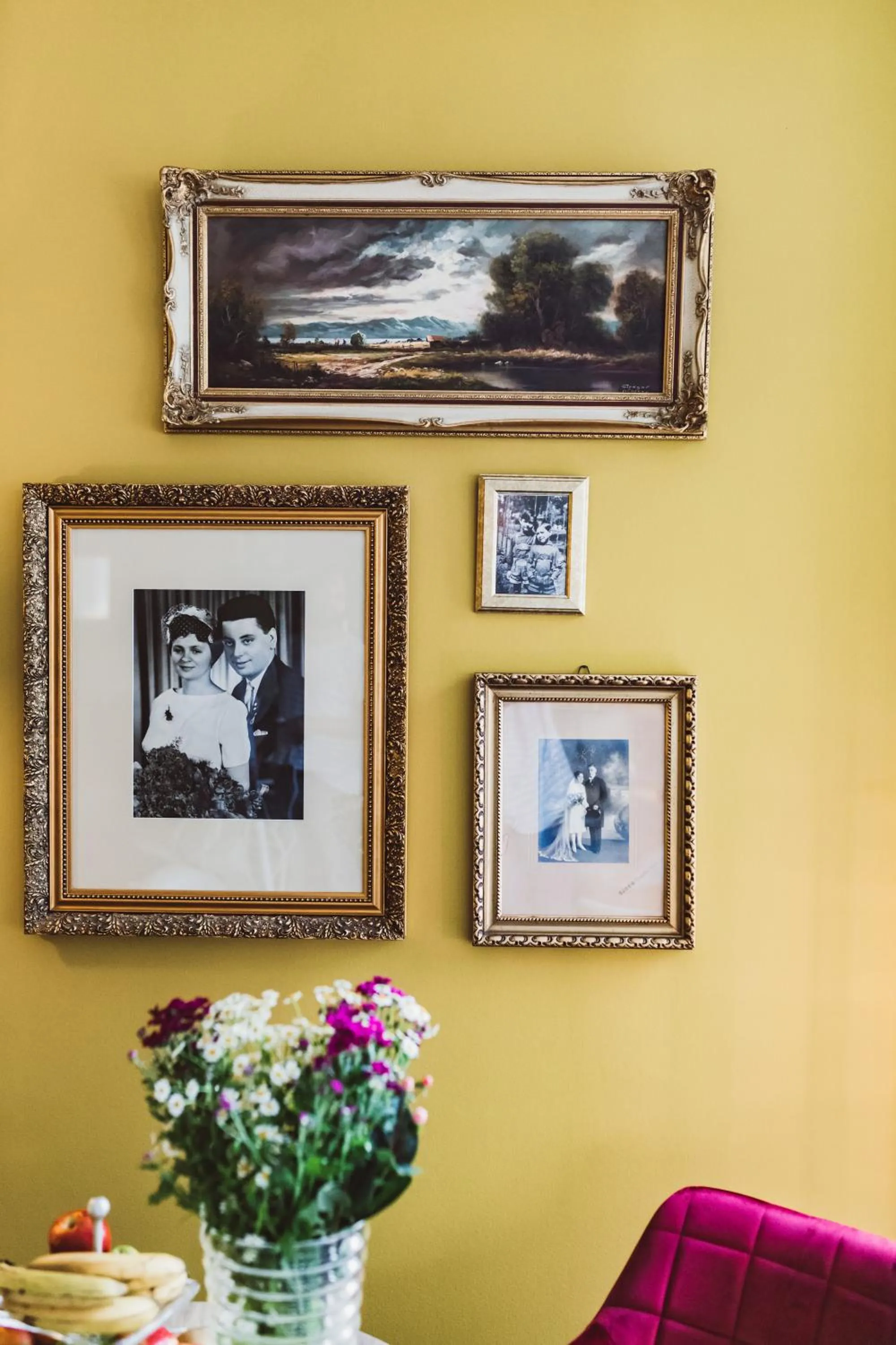 Seating area in Hotel Hildebrandt's