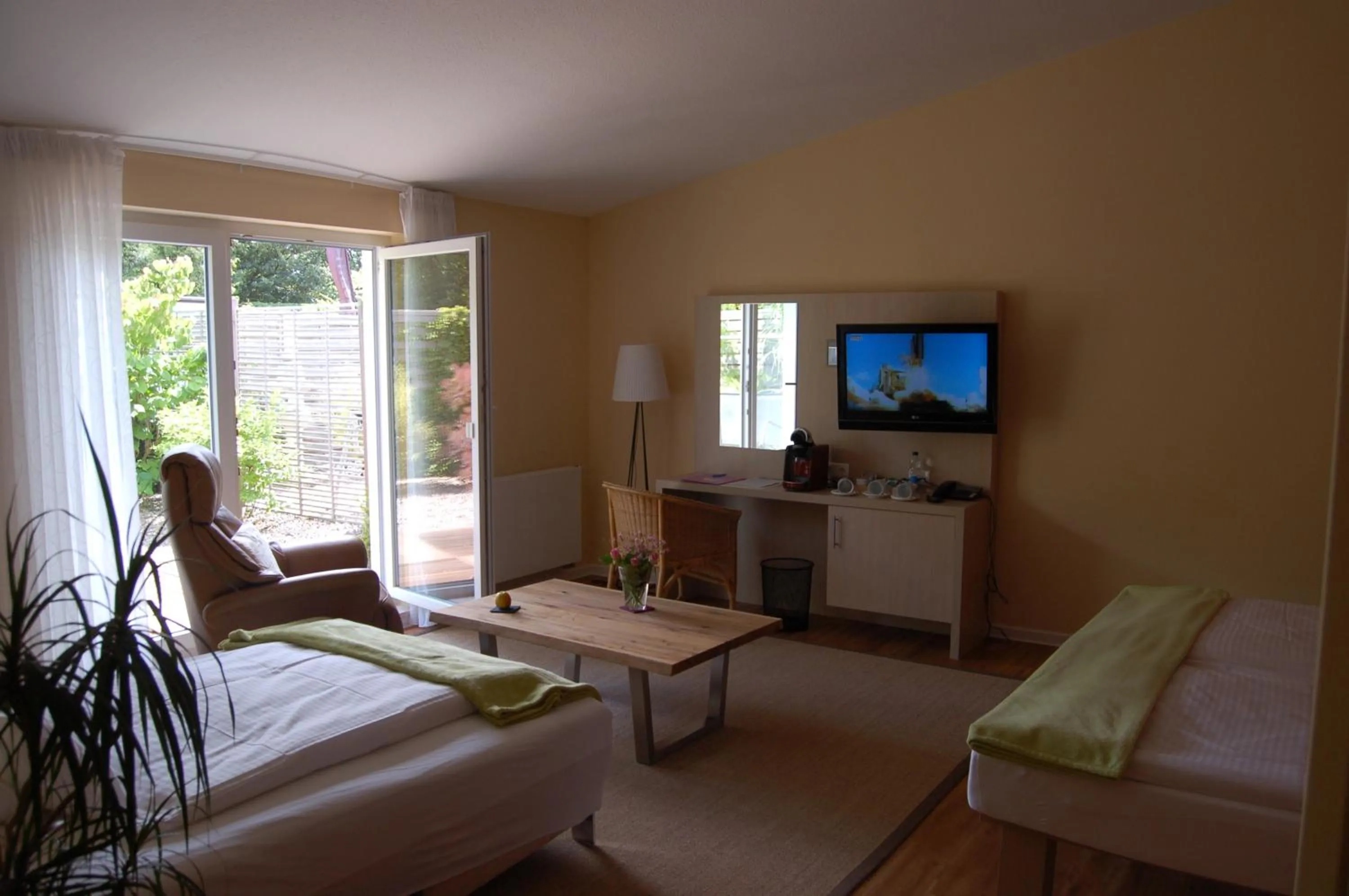 Bed in Hotel Hildebrandt's