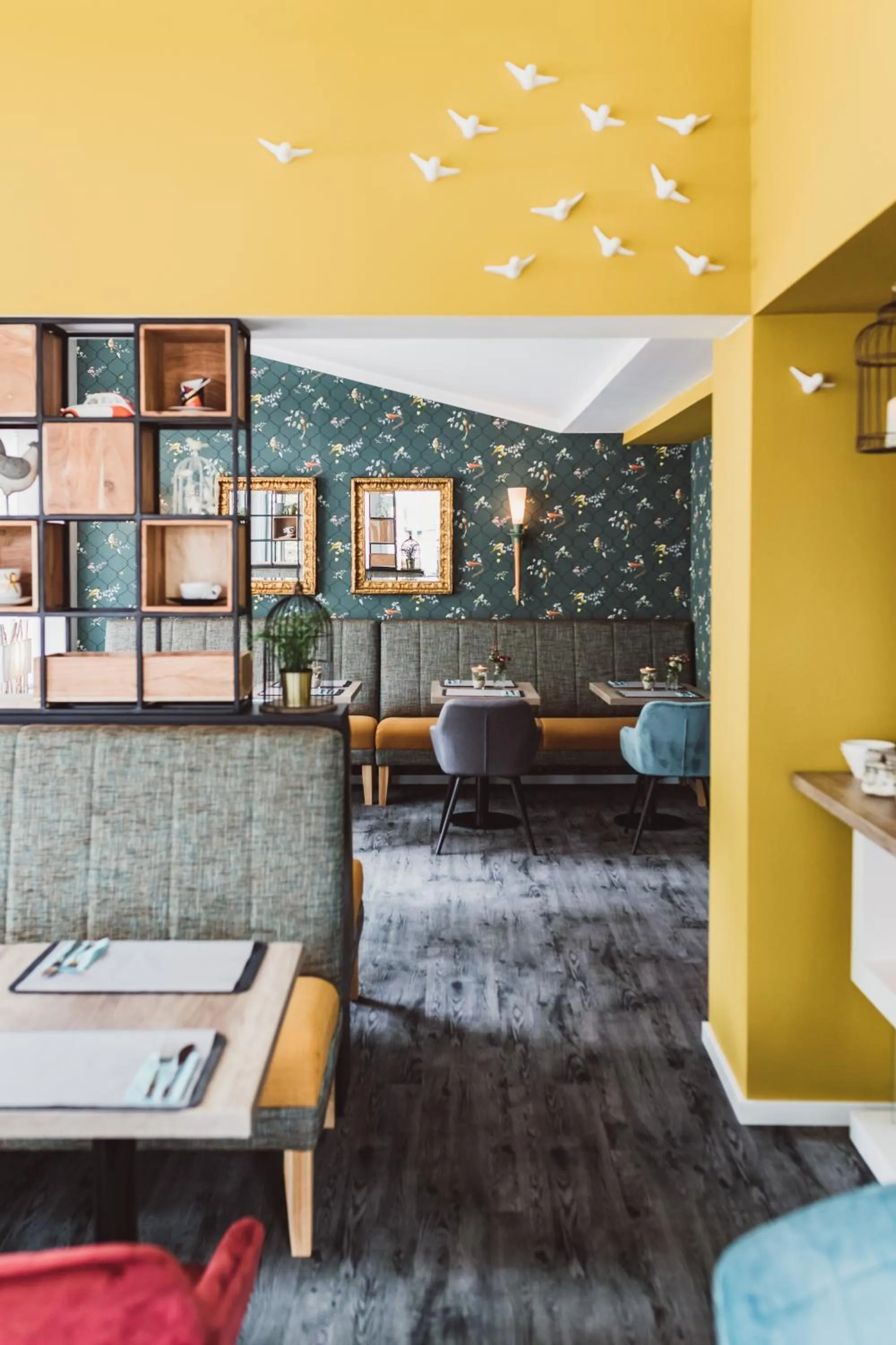 Seating area in Hotel Hildebrandt's