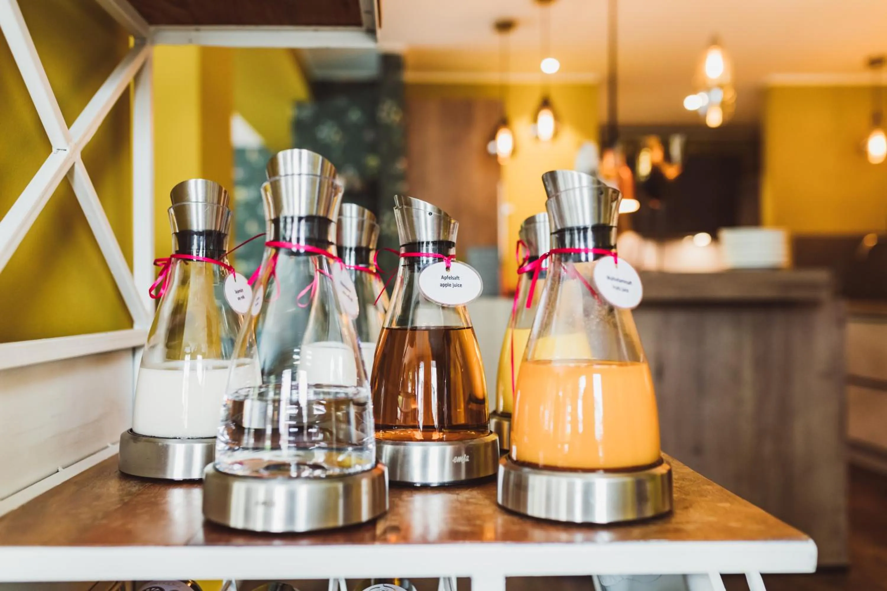 Non alcoholic drinks in Hotel Hildebrandt's