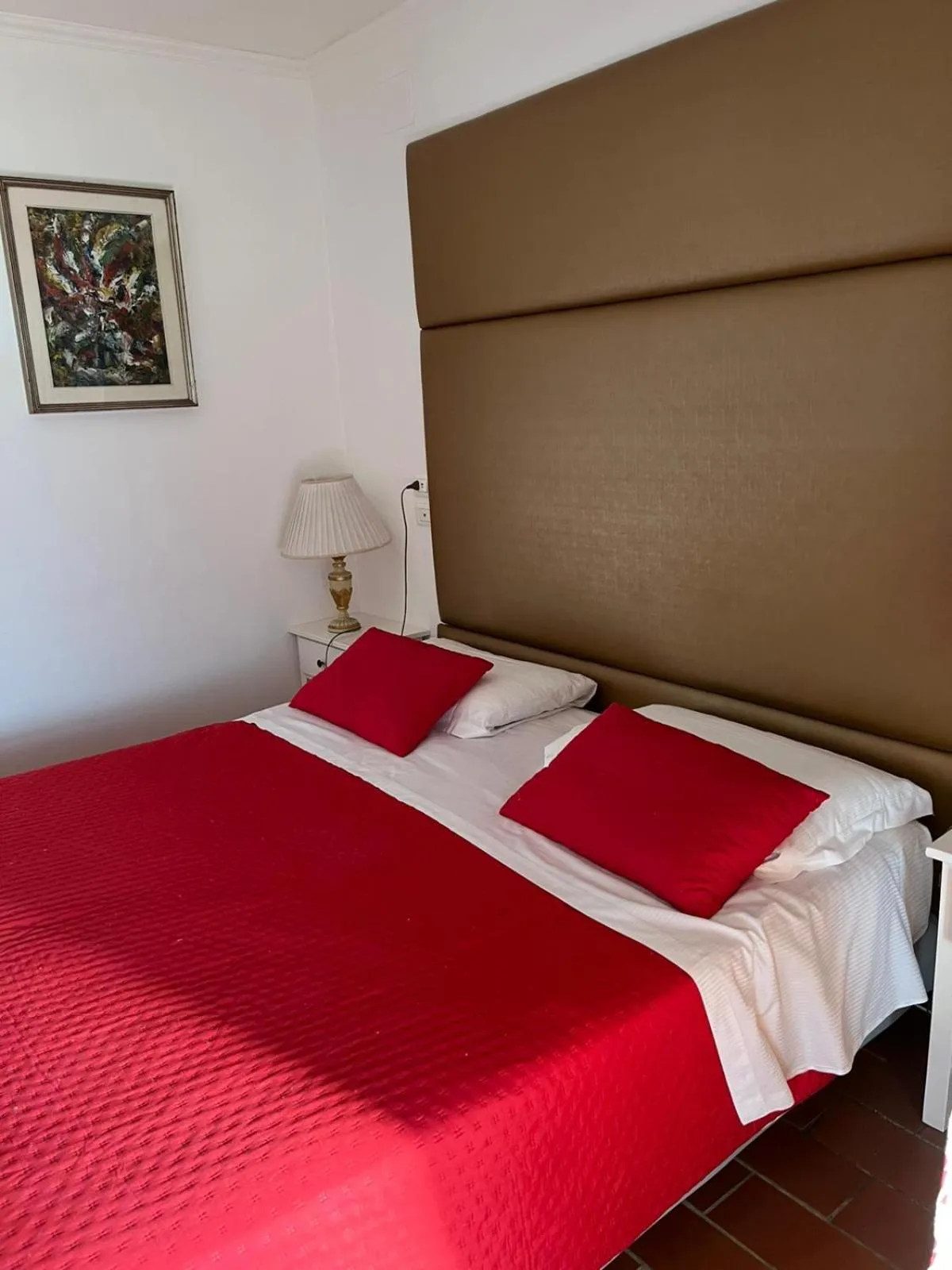 Bed in Hotel Antica Fenice