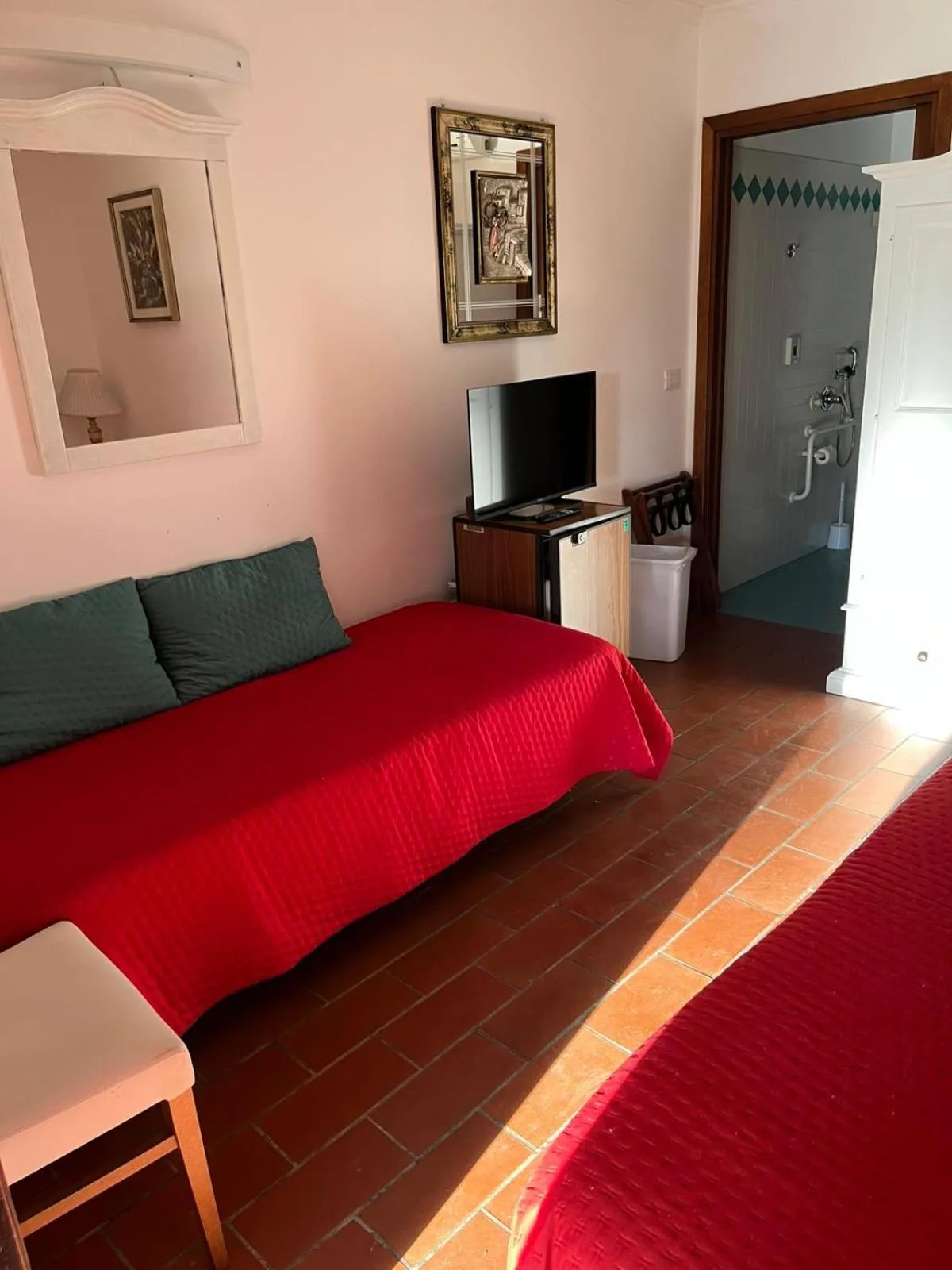 Bed in Hotel Antica Fenice