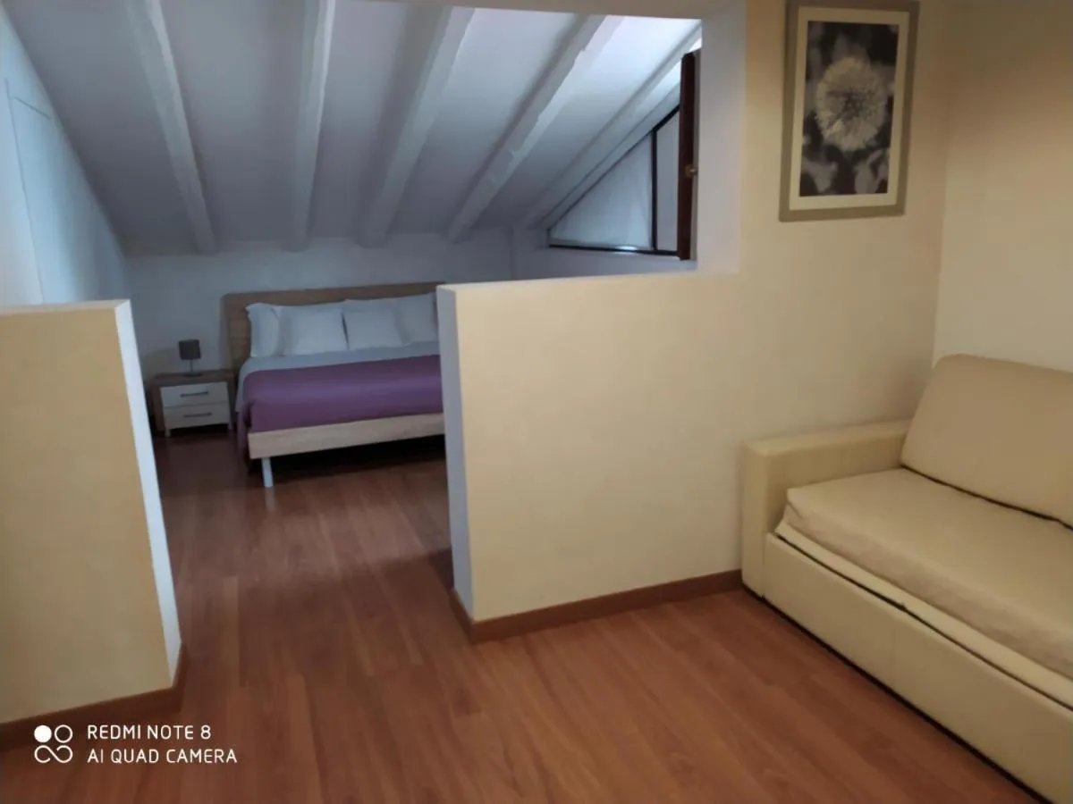 Bed in Hotel Antica Fenice