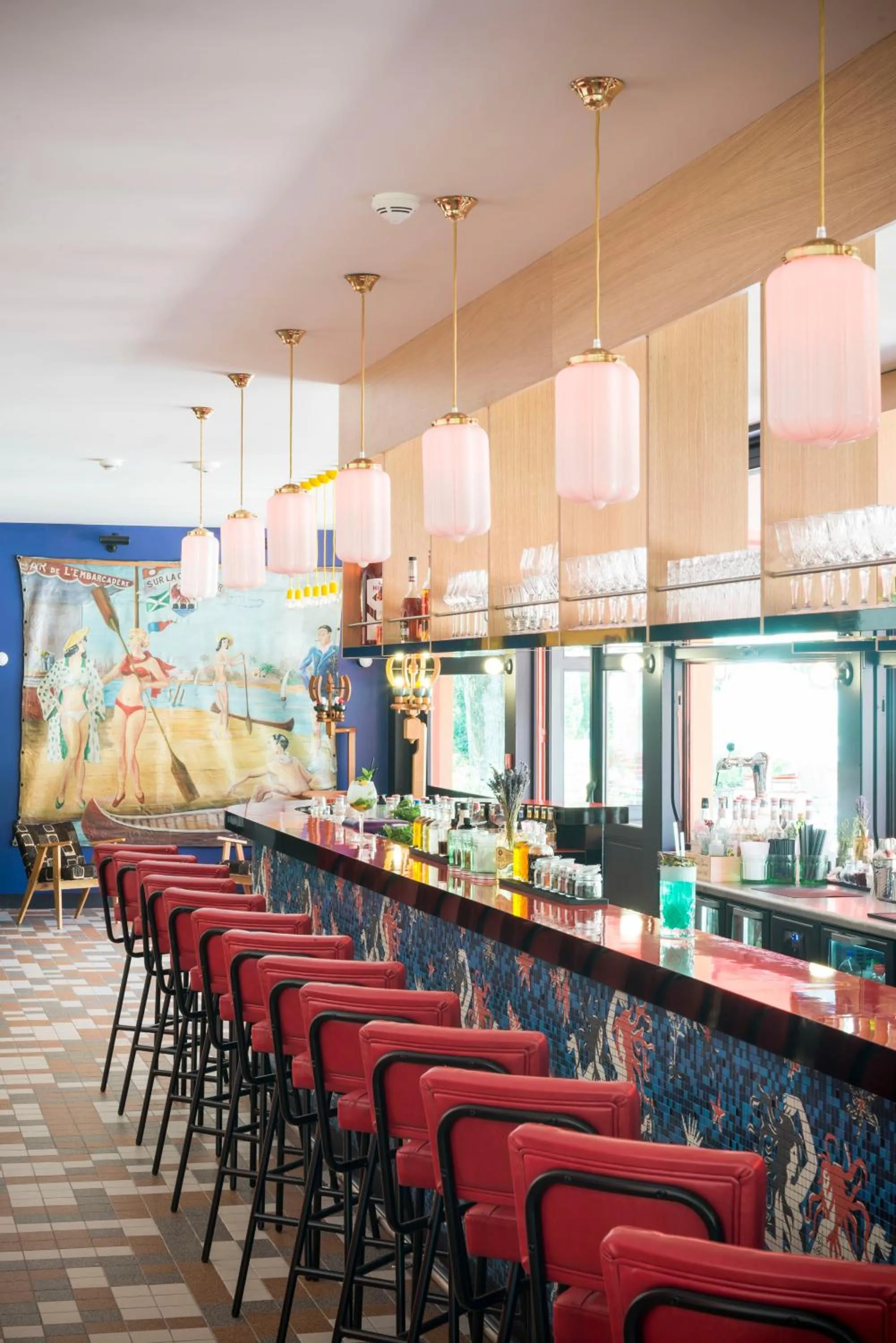 Lounge or bar in La Guitoune