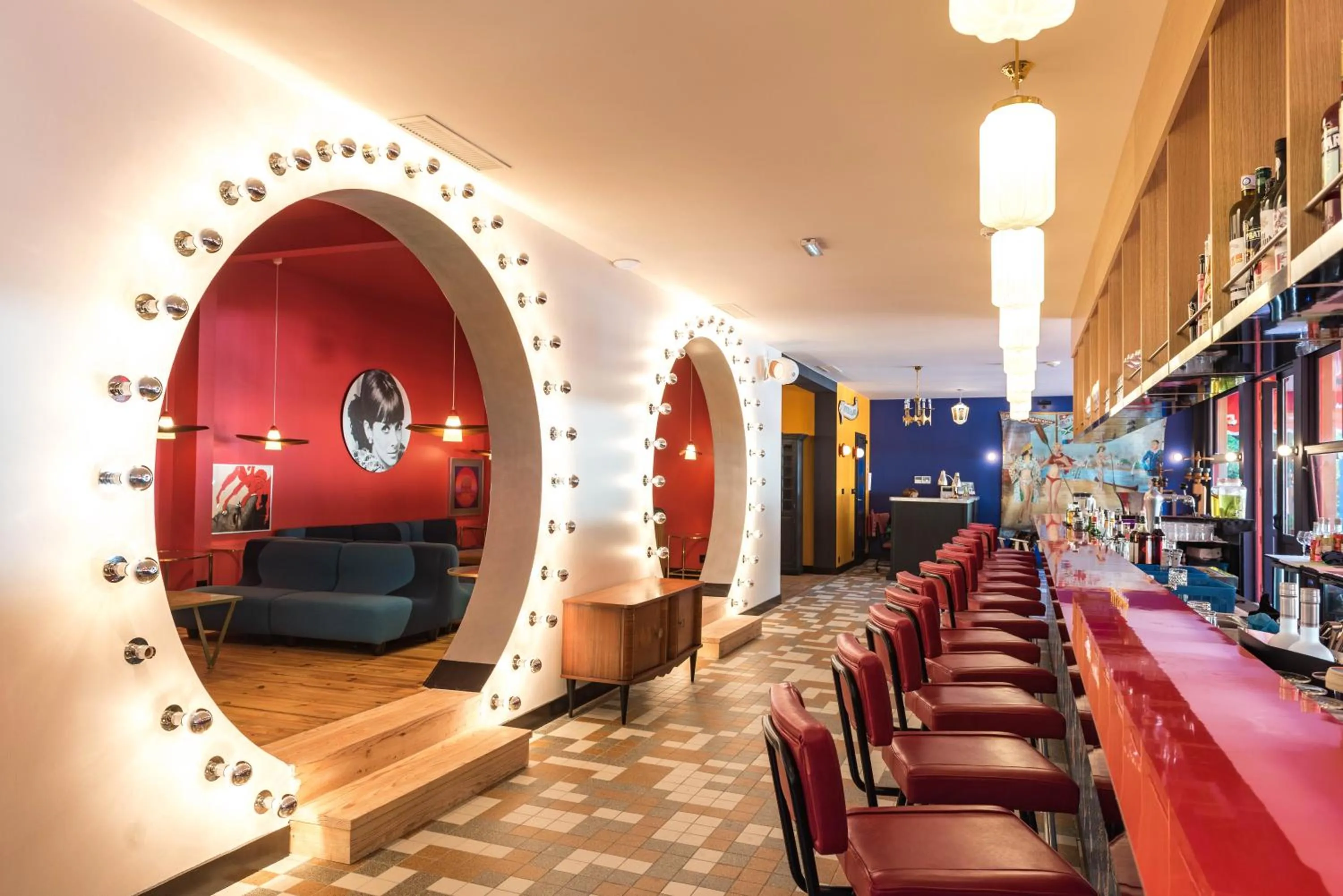 Lounge or bar in La Guitoune