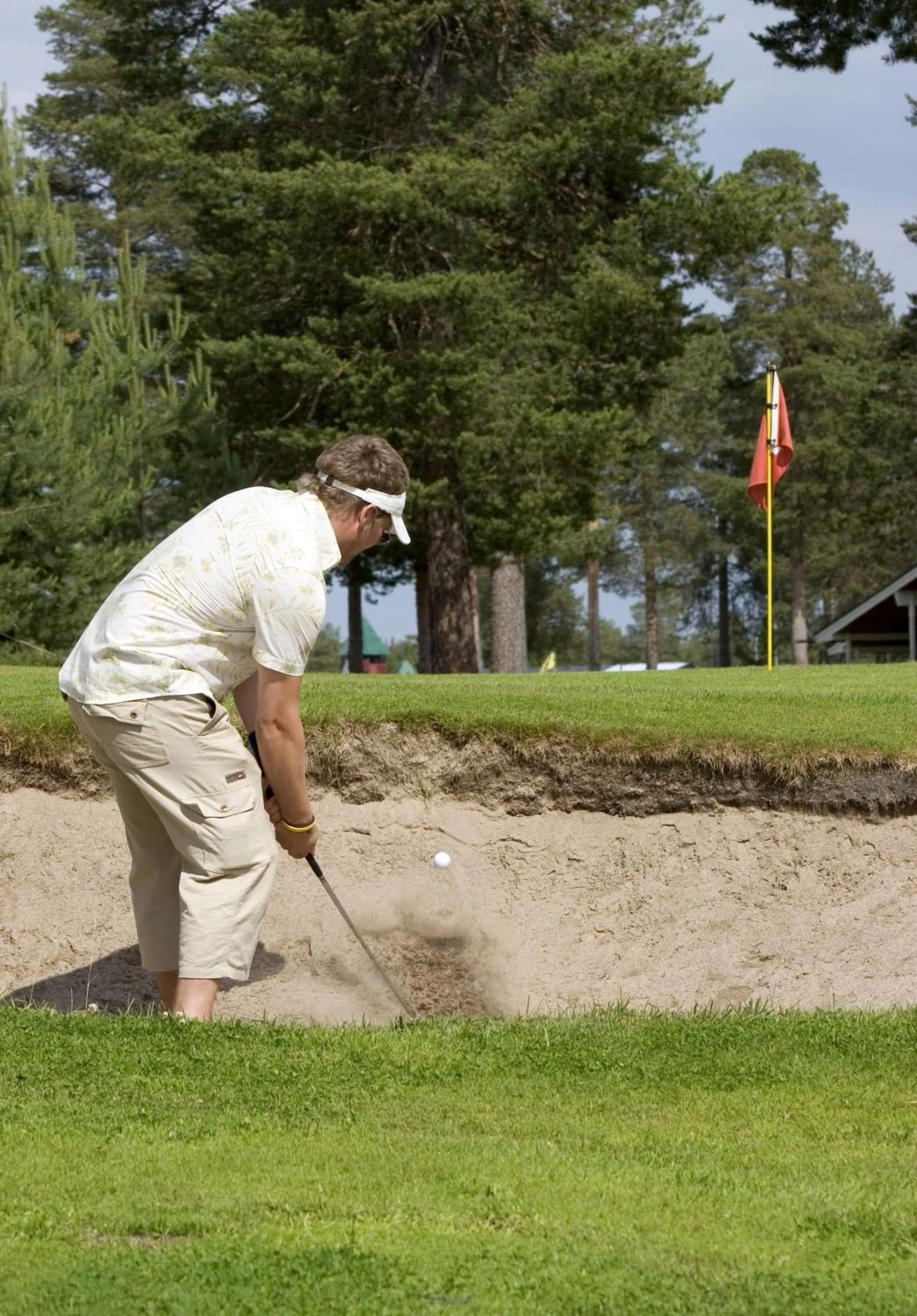 Golfcourse in Pite Havsbad Piteå