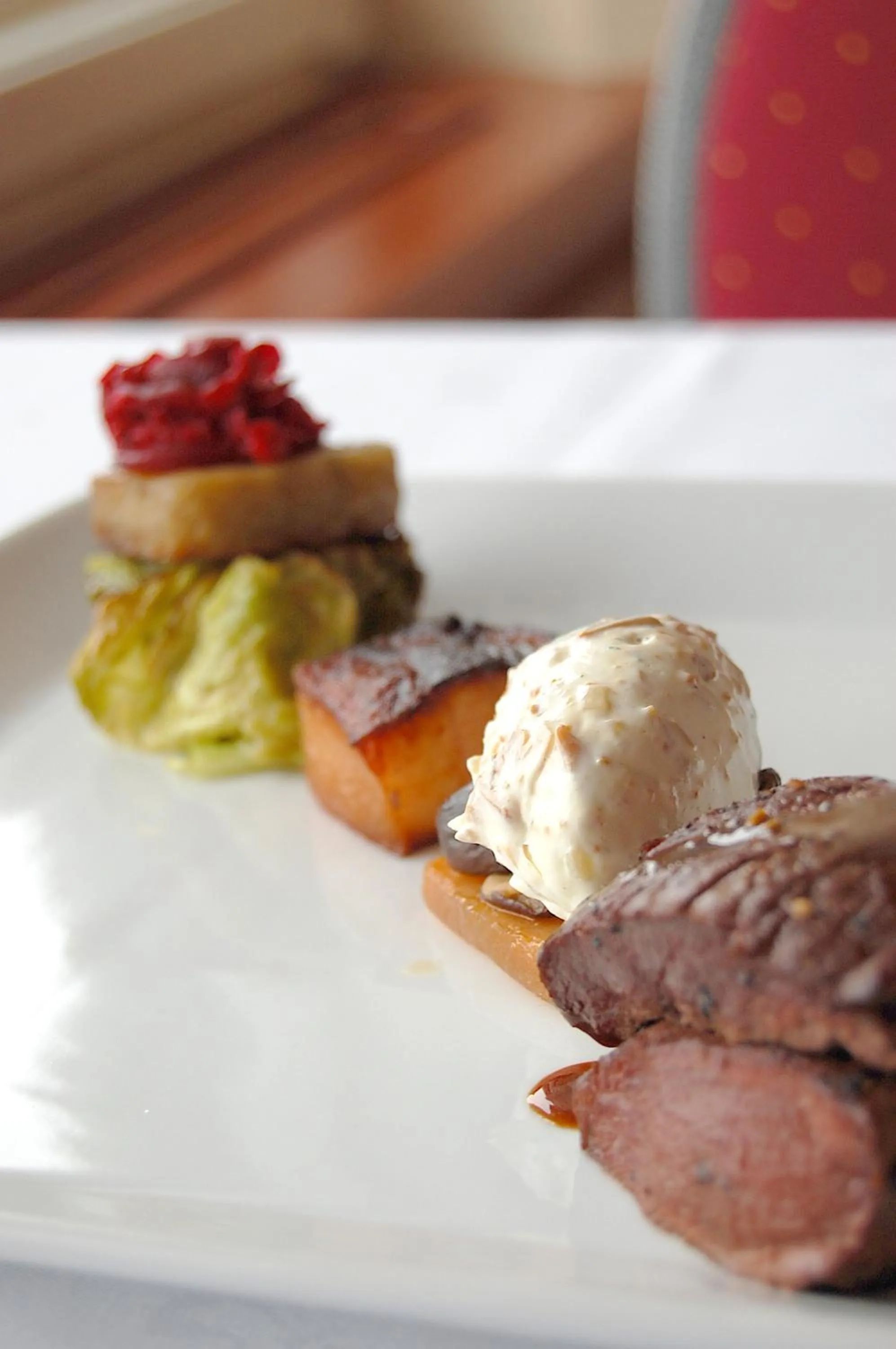 Food close-up in Pite Havsbad Piteå