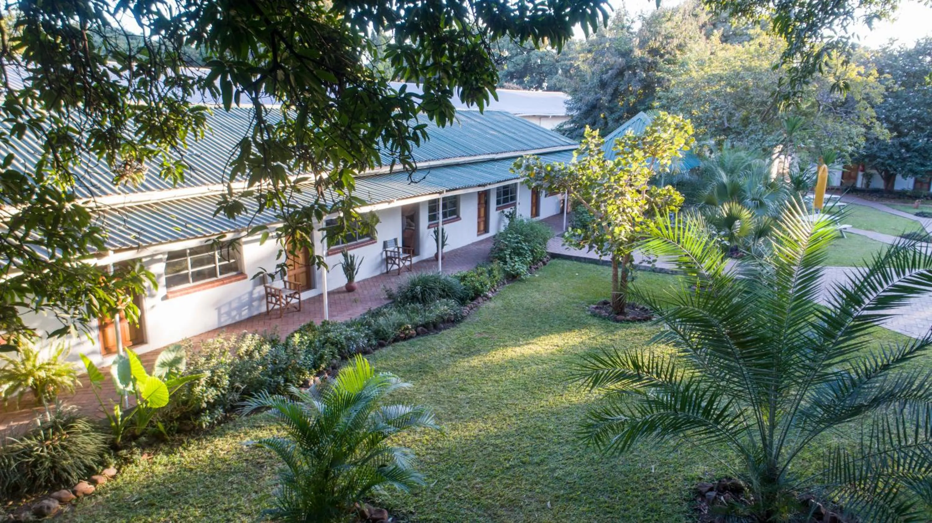 Property building in Fawlty Towers Accommodation & Activities