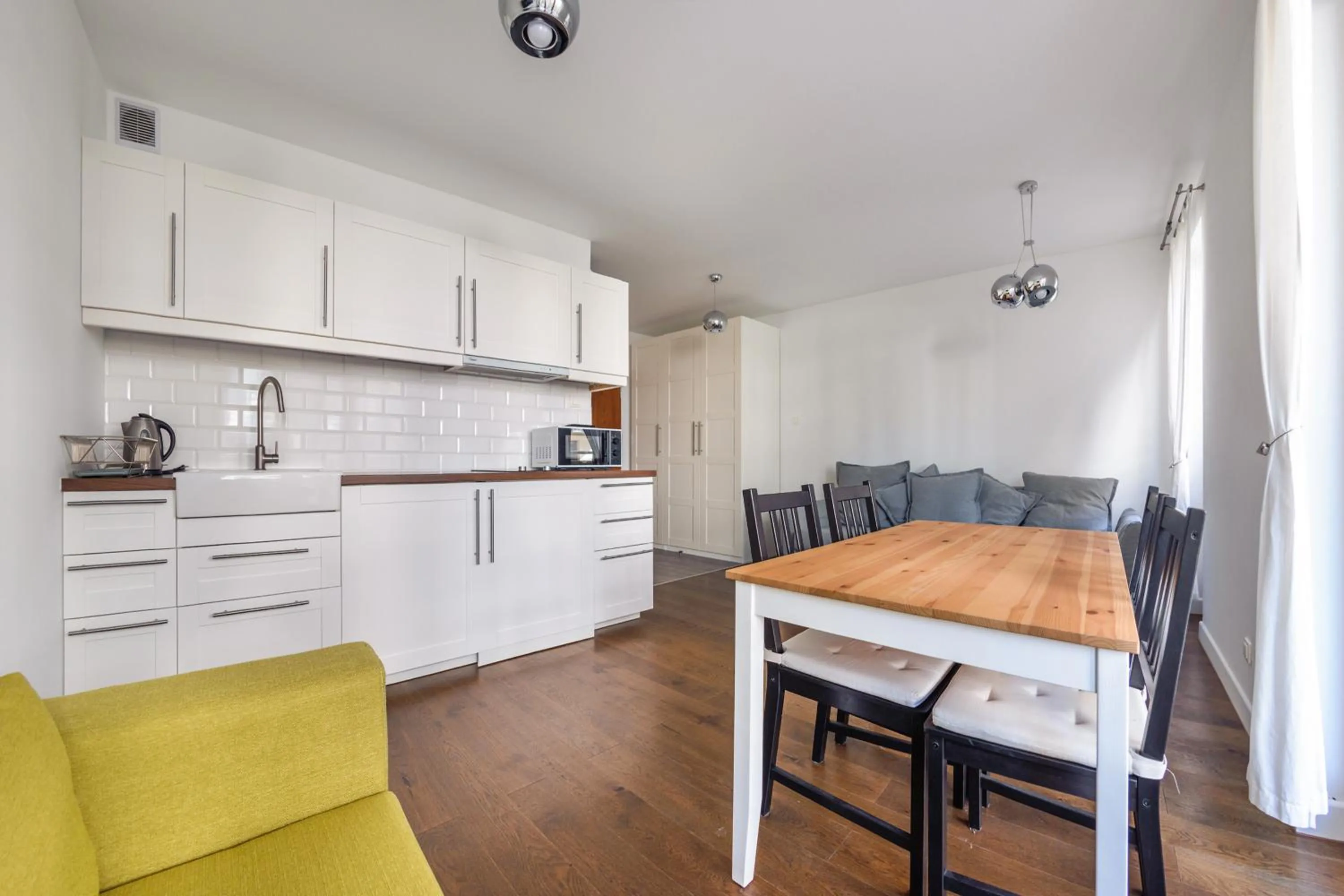 Kitchen or kitchenette in Baltic Park Stegna, Sun & Snow