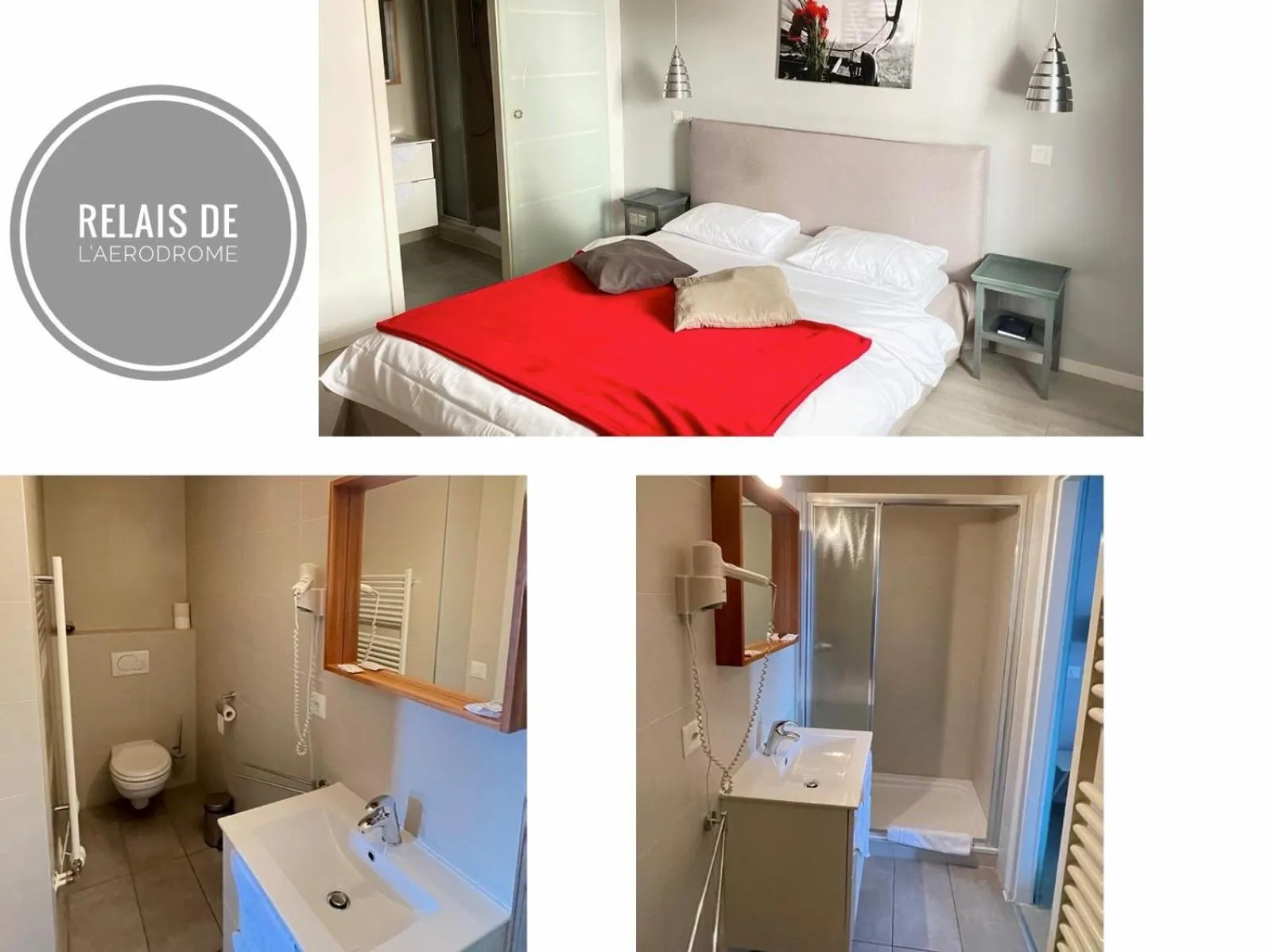 Photo of the whole room, Bed in Relais de l'Aérodrome