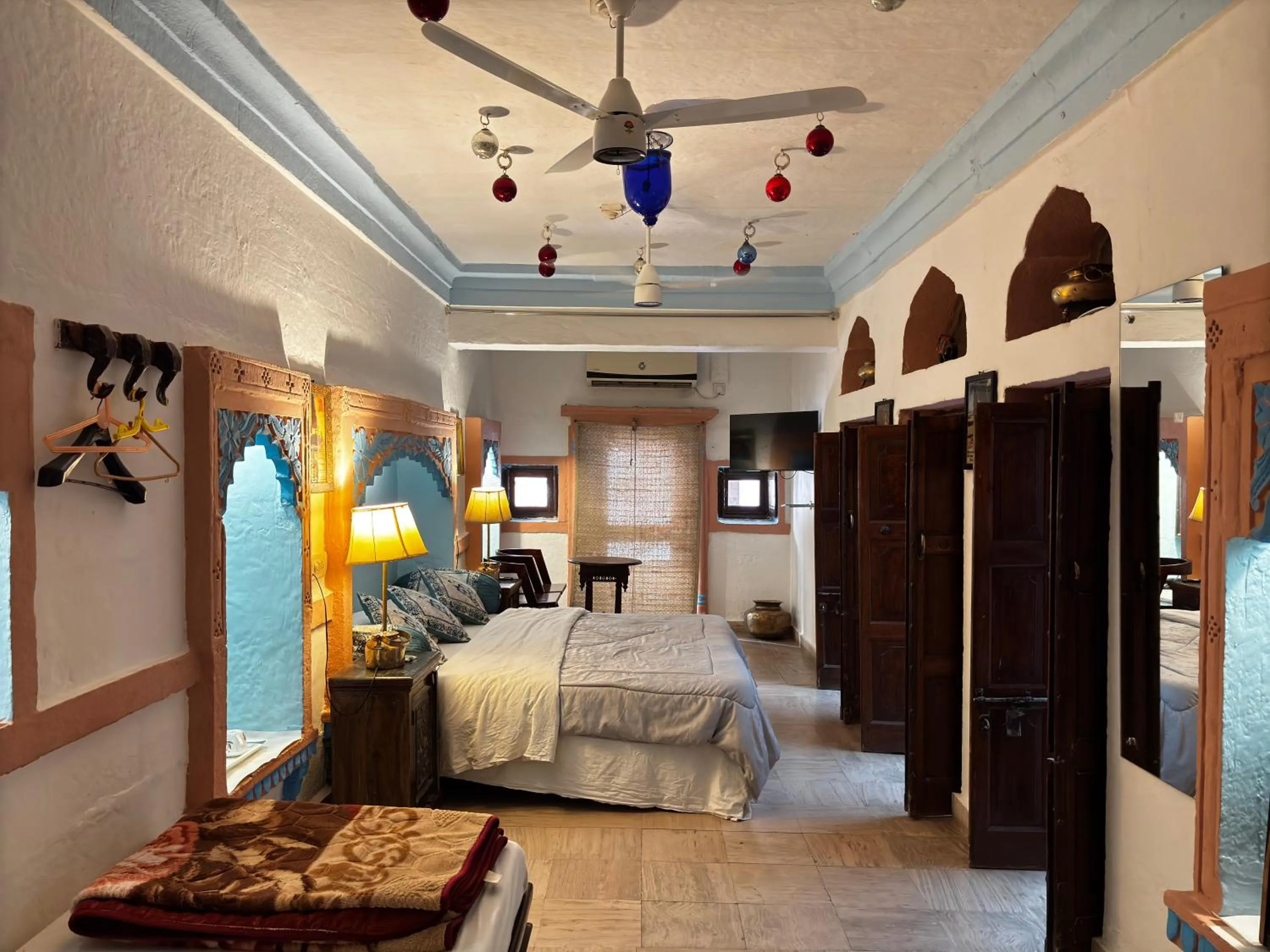 Bed in Shahi Guest House