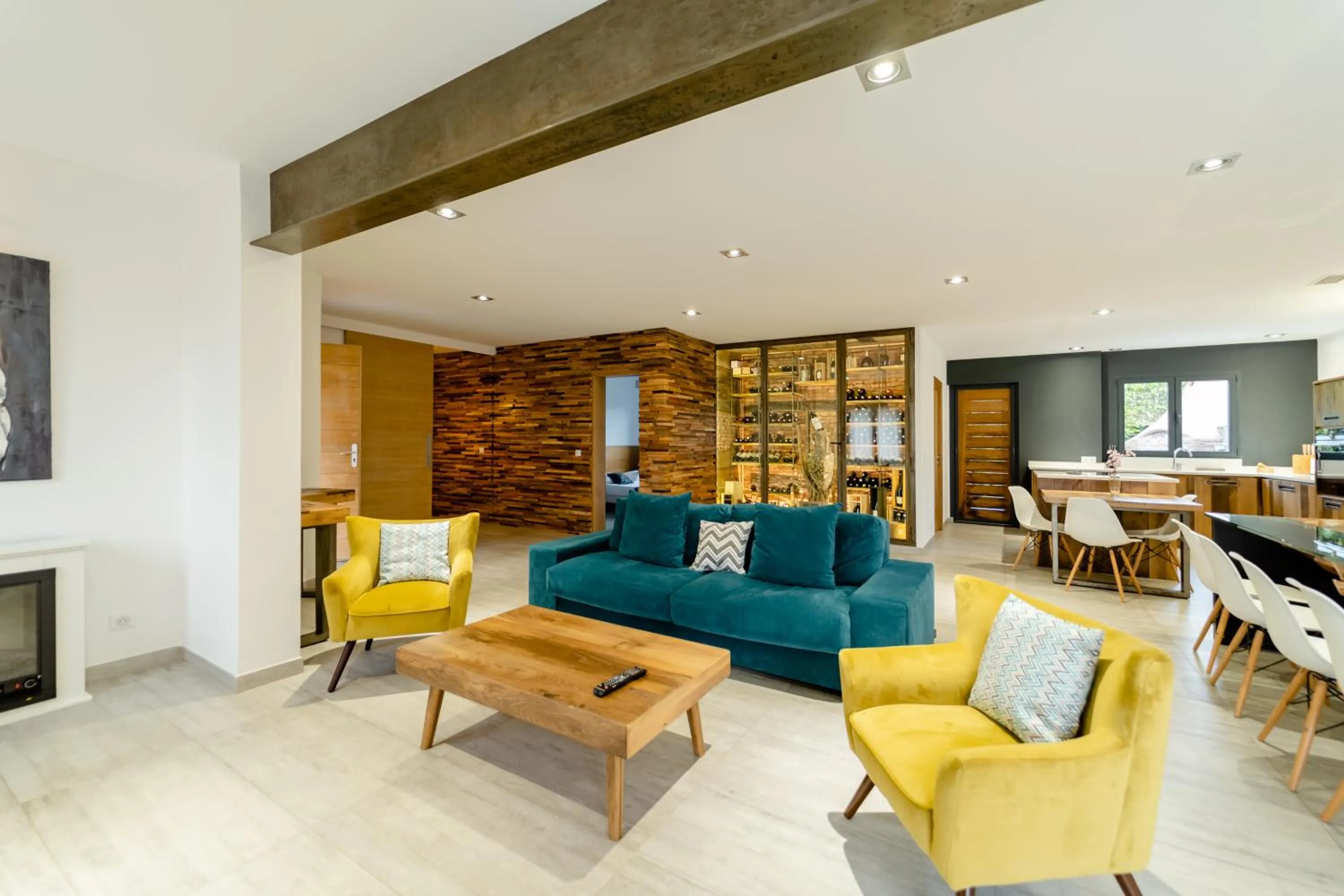 Living room in Résidence Dolce Vita de Palombaggia