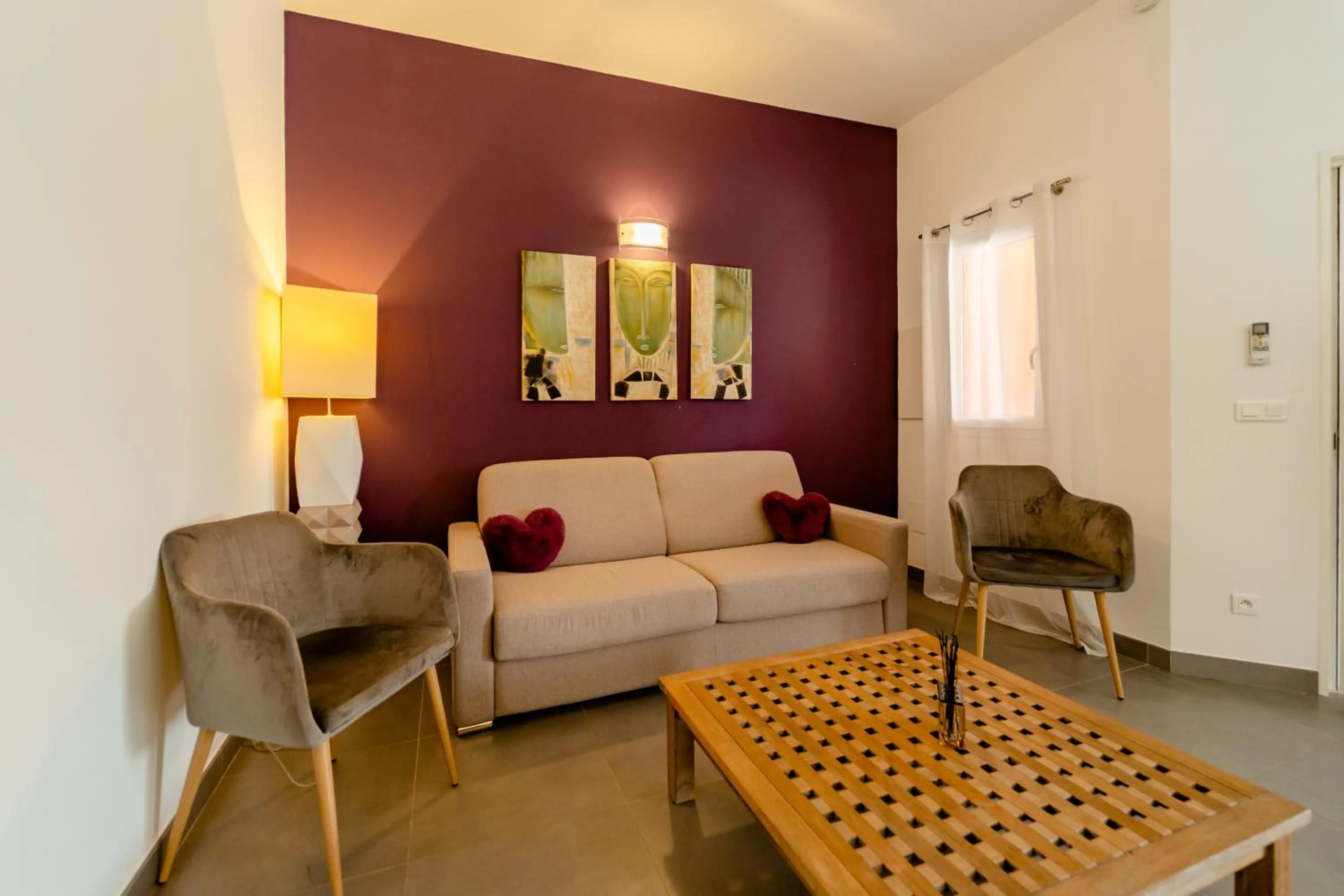 Living room in Résidence Dolce Vita de Palombaggia