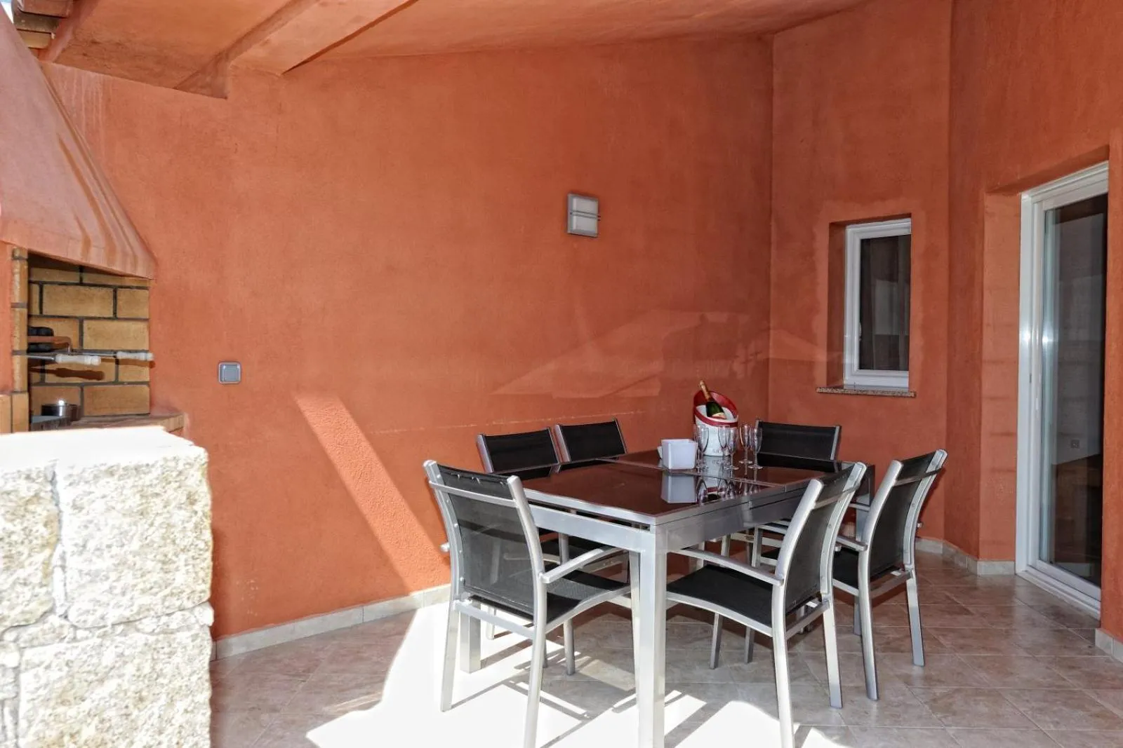 Patio in Résidence Dolce Vita de Palombaggia