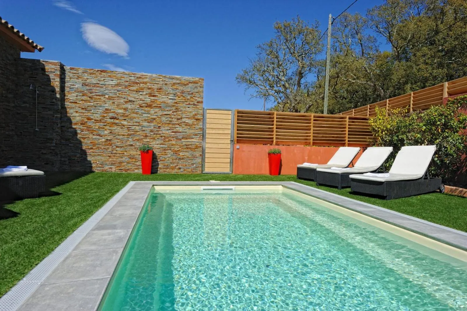 Swimming pool in Résidence Dolce Vita de Palombaggia