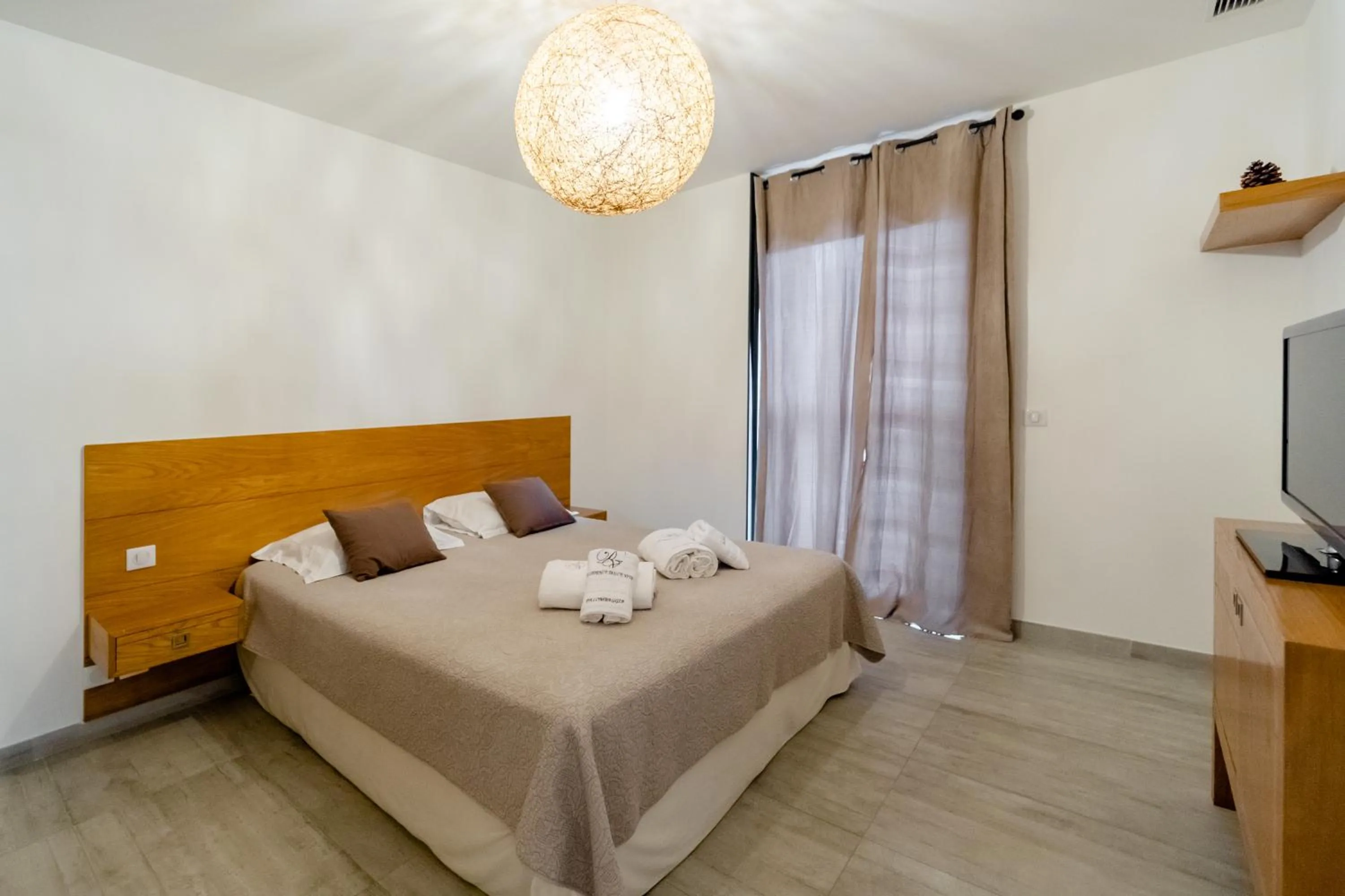 Bedroom, Bed in Résidence Dolce Vita de Palombaggia