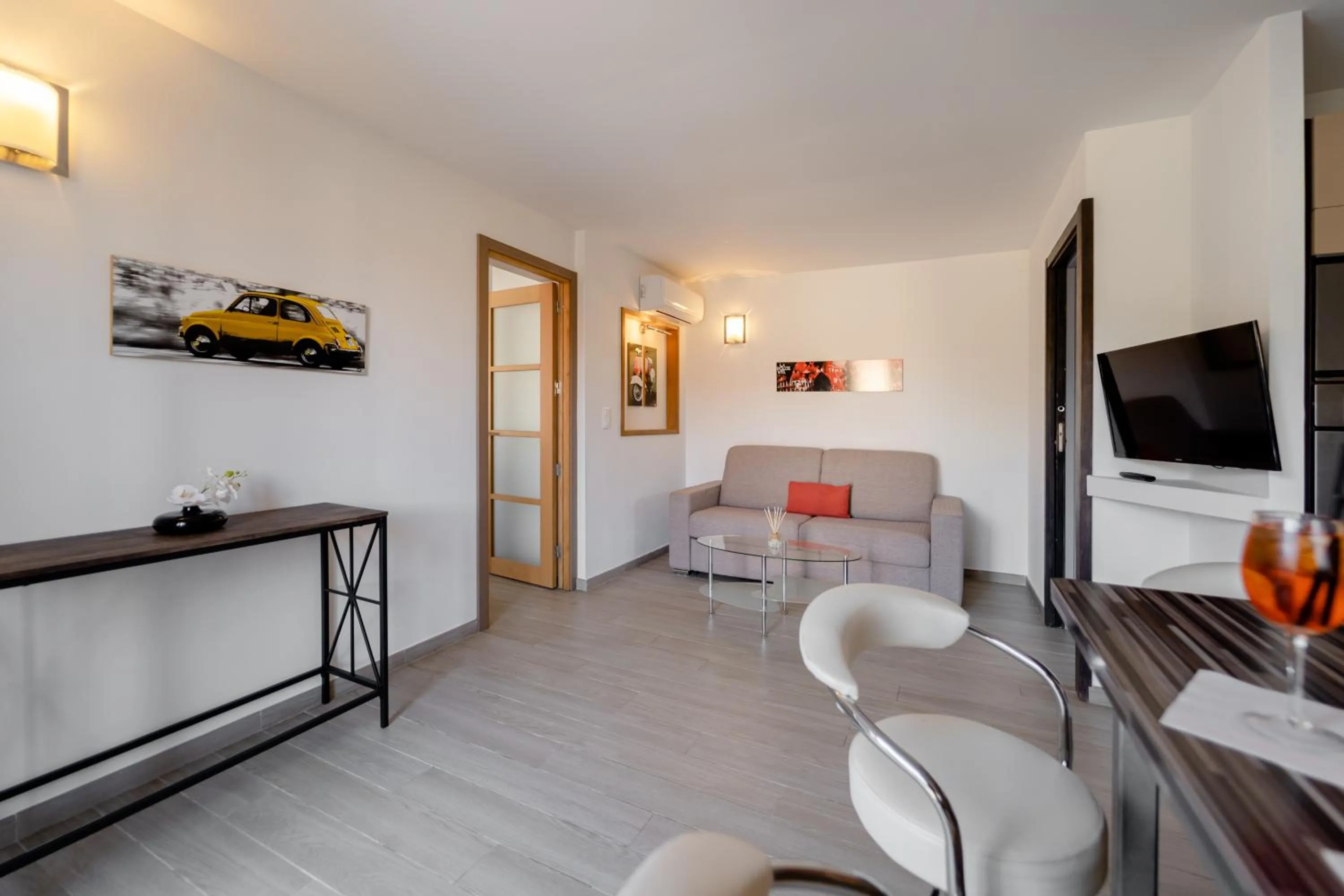 Living room in Résidence Dolce Vita de Palombaggia