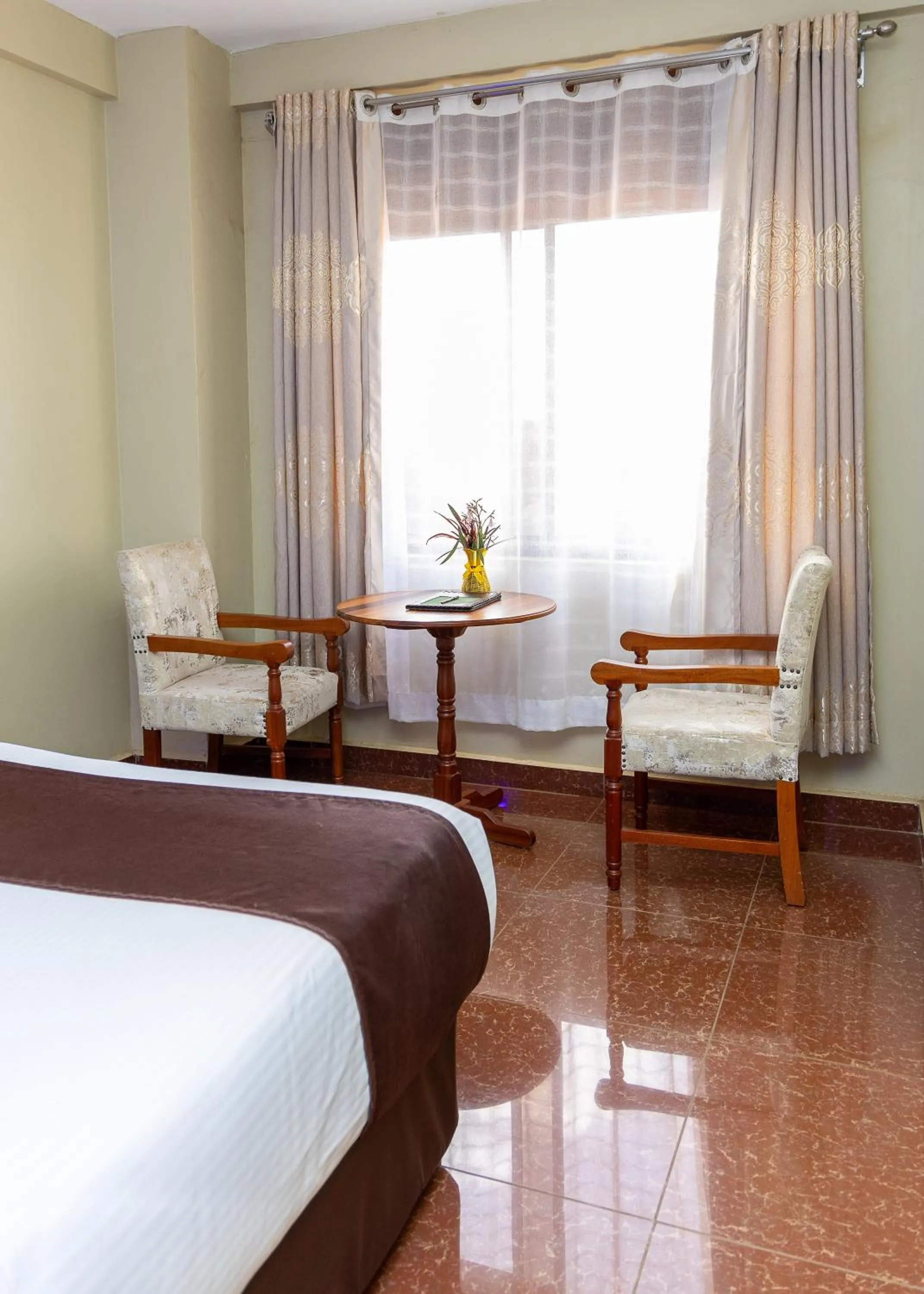 Bed in Maxland Hotel