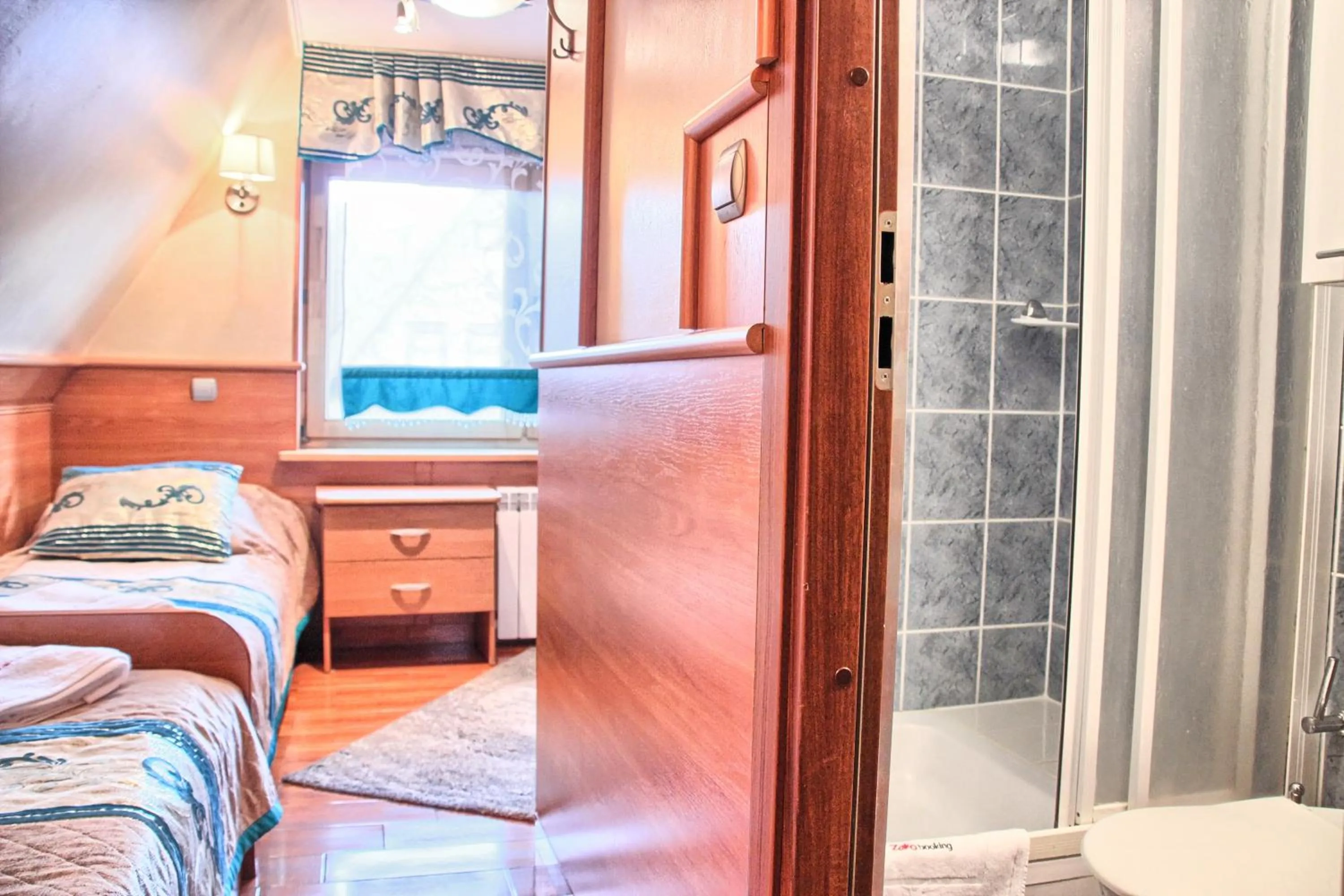 Bathroom, Bed in Willa ZAKObystra