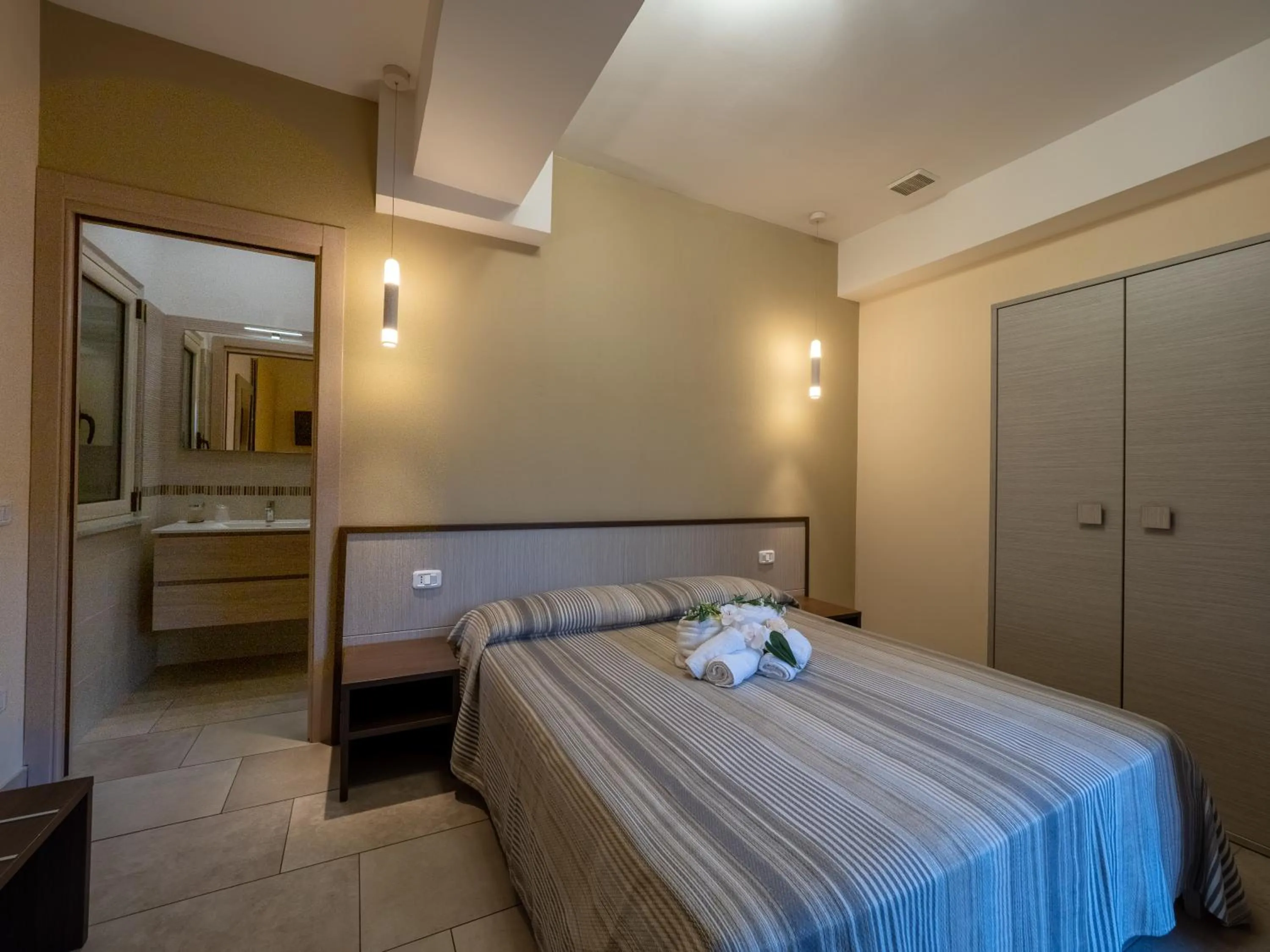 Bed in B&B Villa Lisa