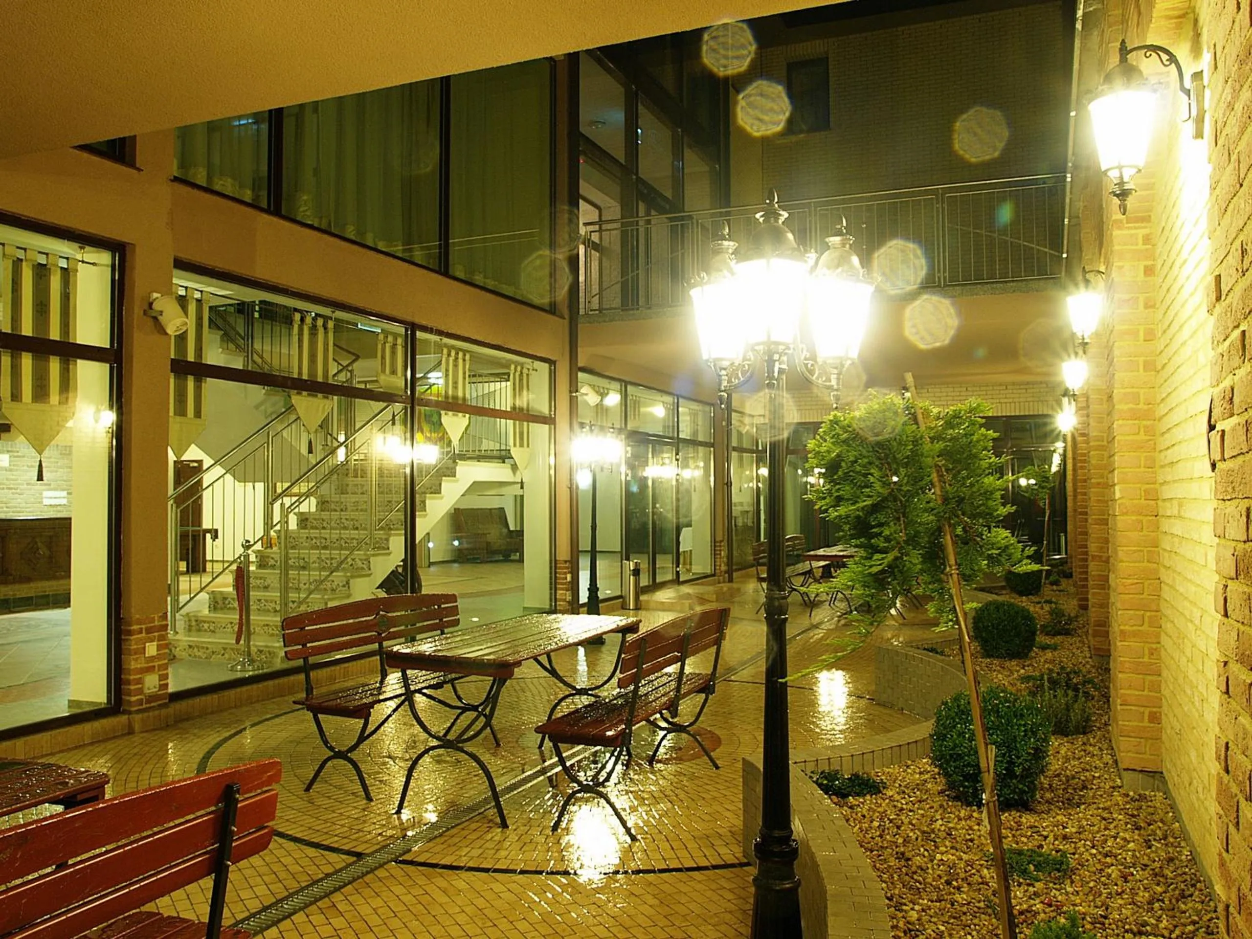 Patio in Hotel Fajkier