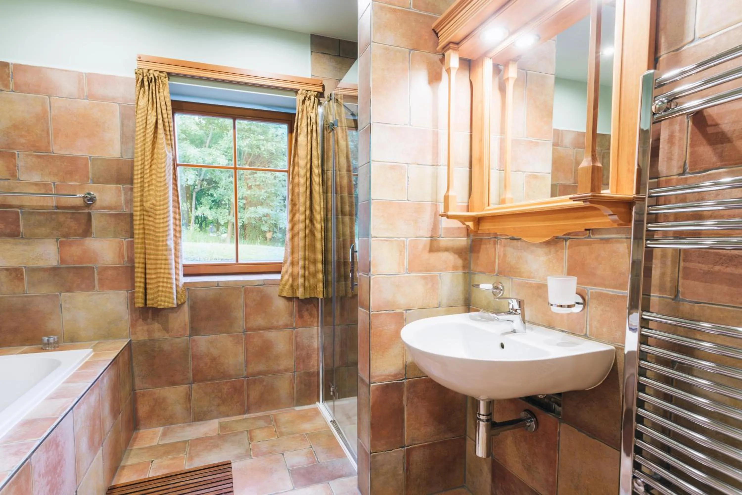 Shower in Resort Malevil