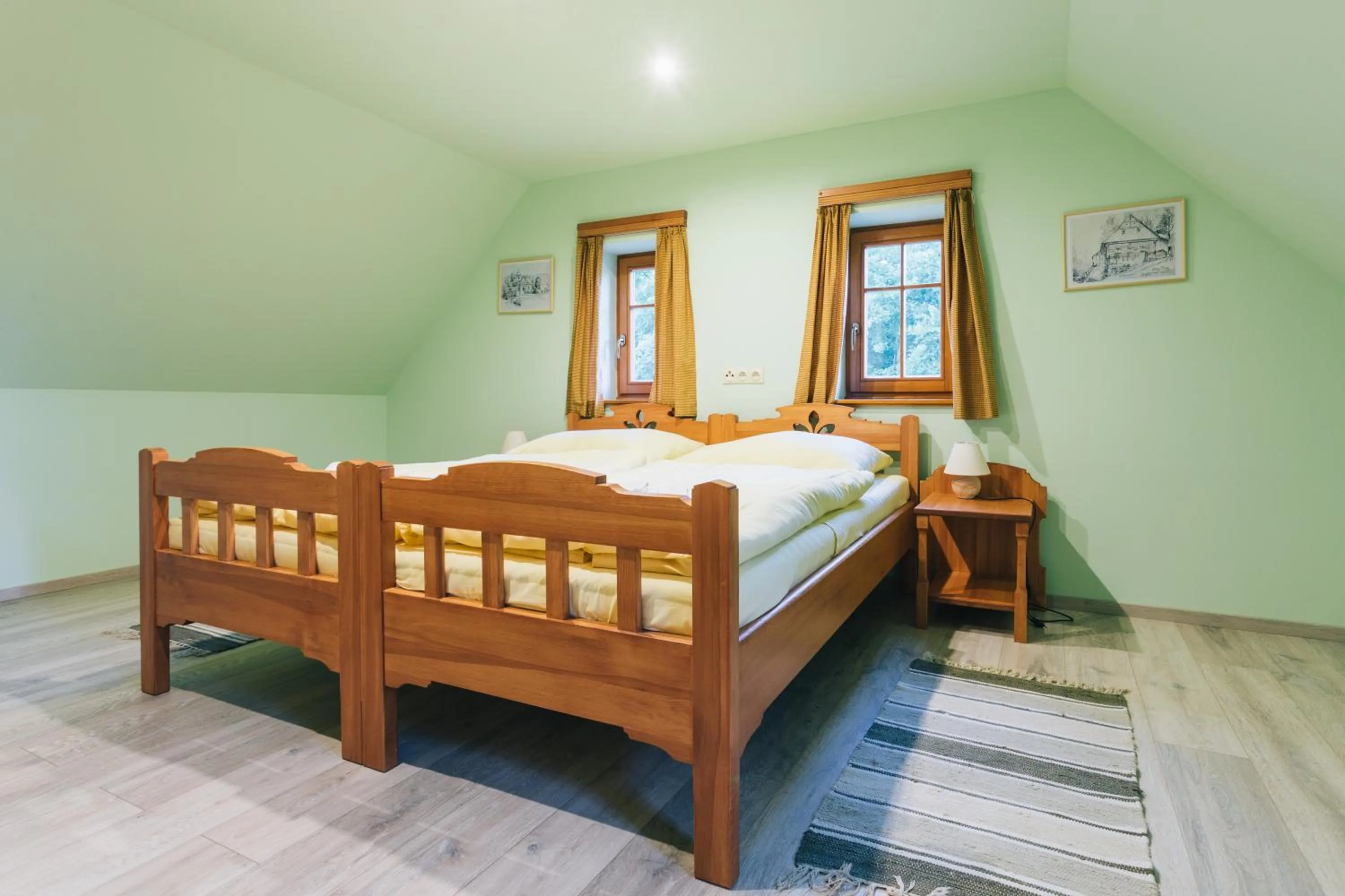 Bed in Resort Malevil